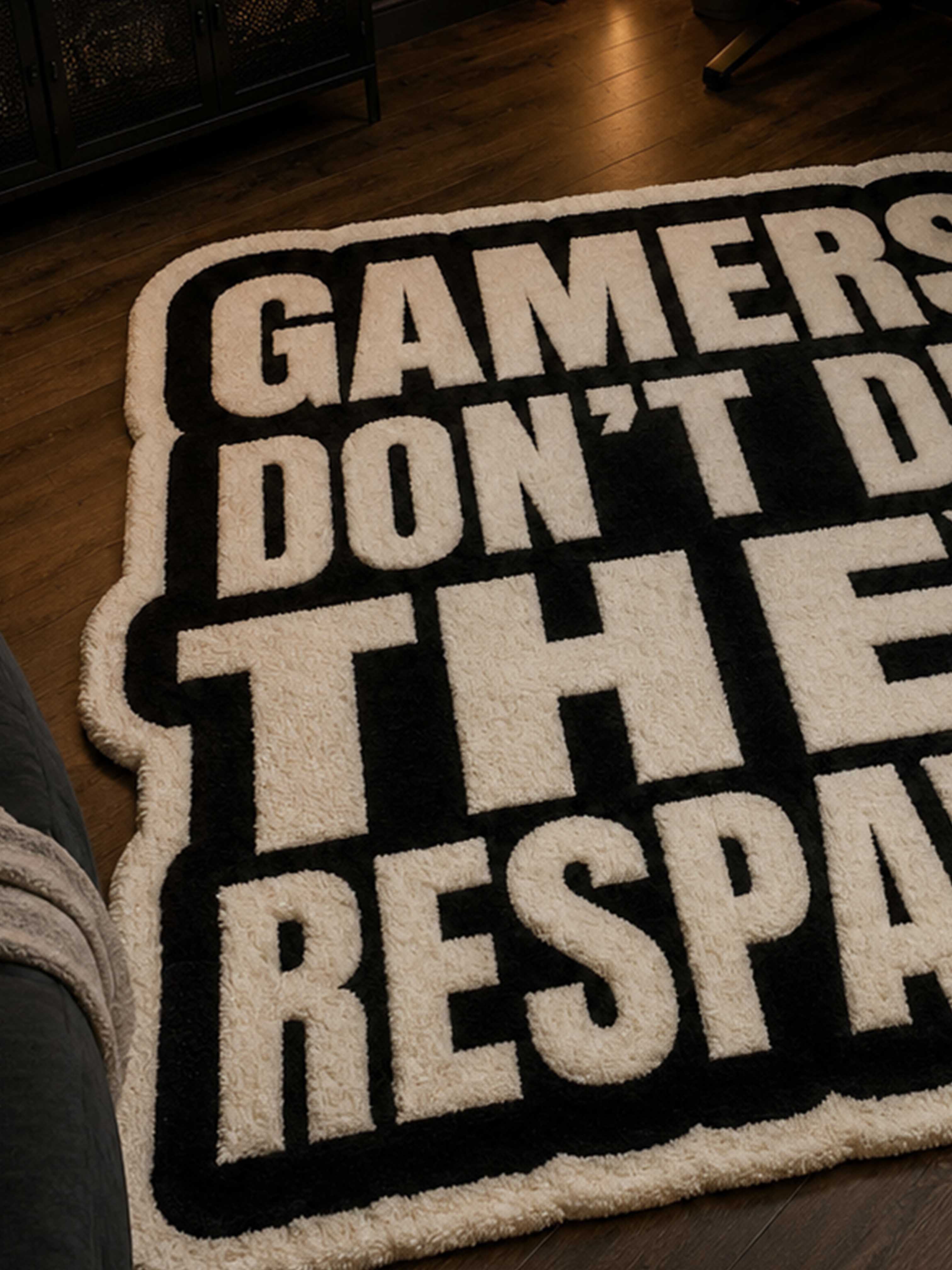 Gamers don't die Hand Tufted Rug