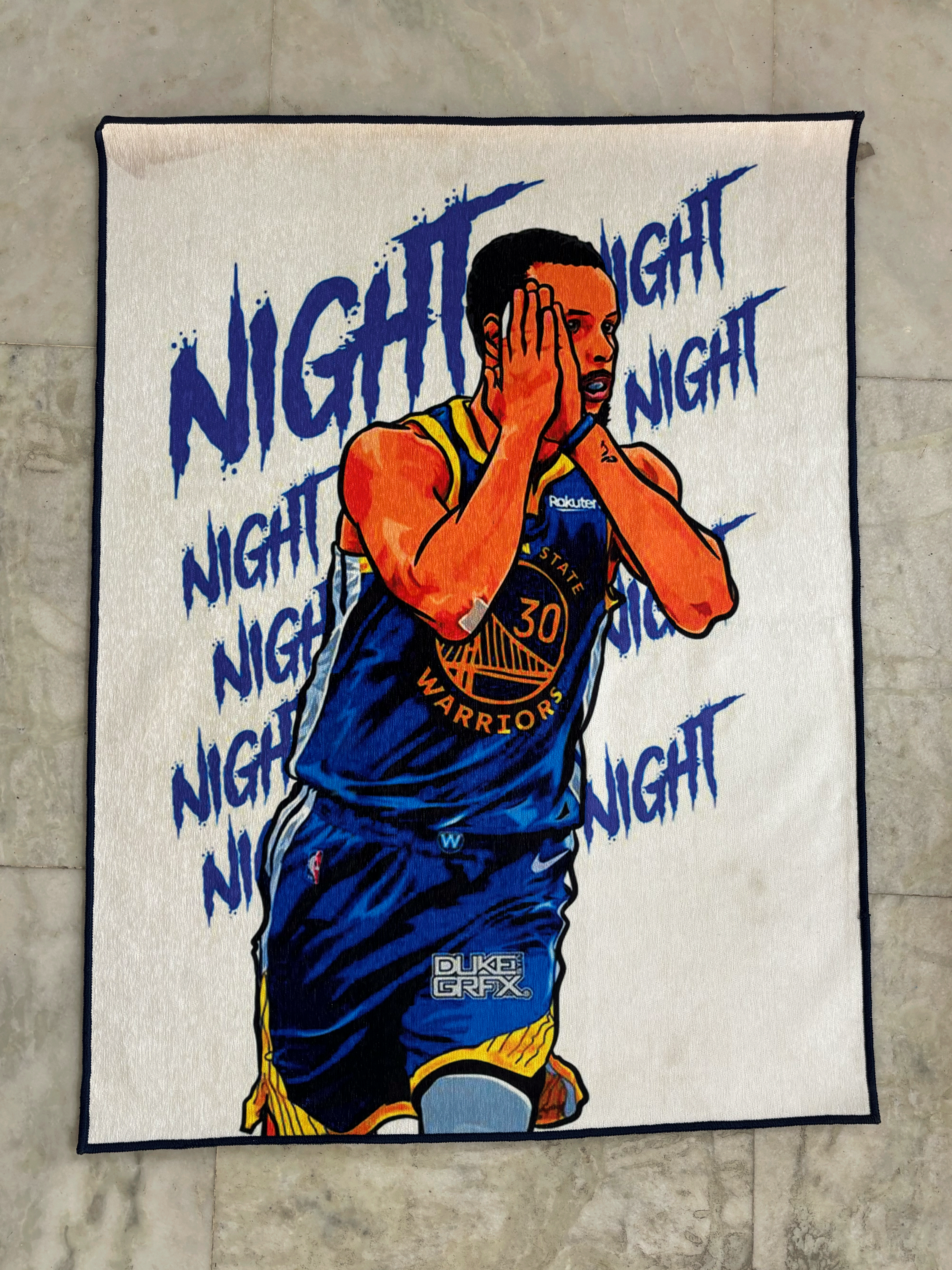 Stephen curry Washable Rug