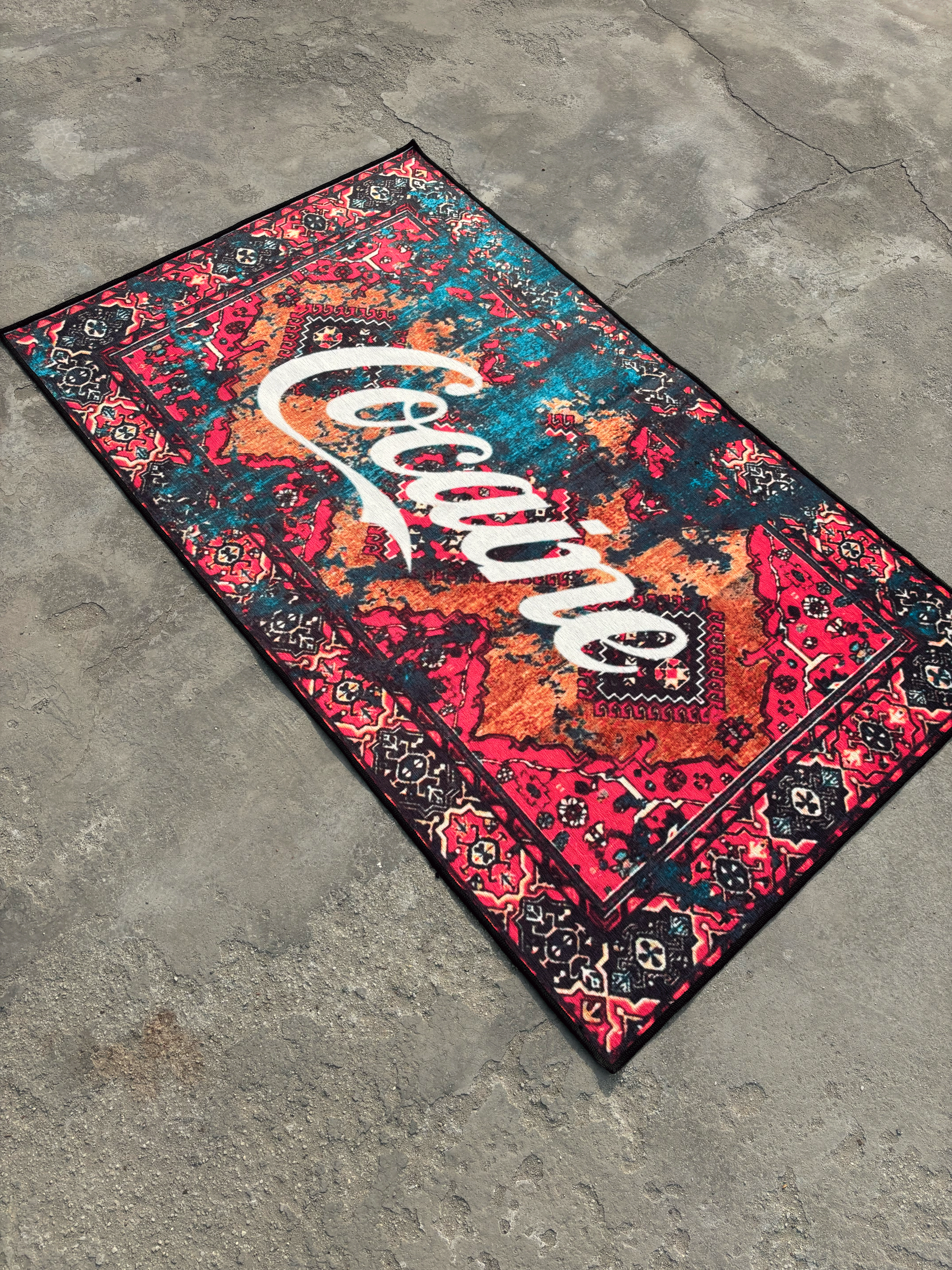 CulturalCool Design Washable Rug