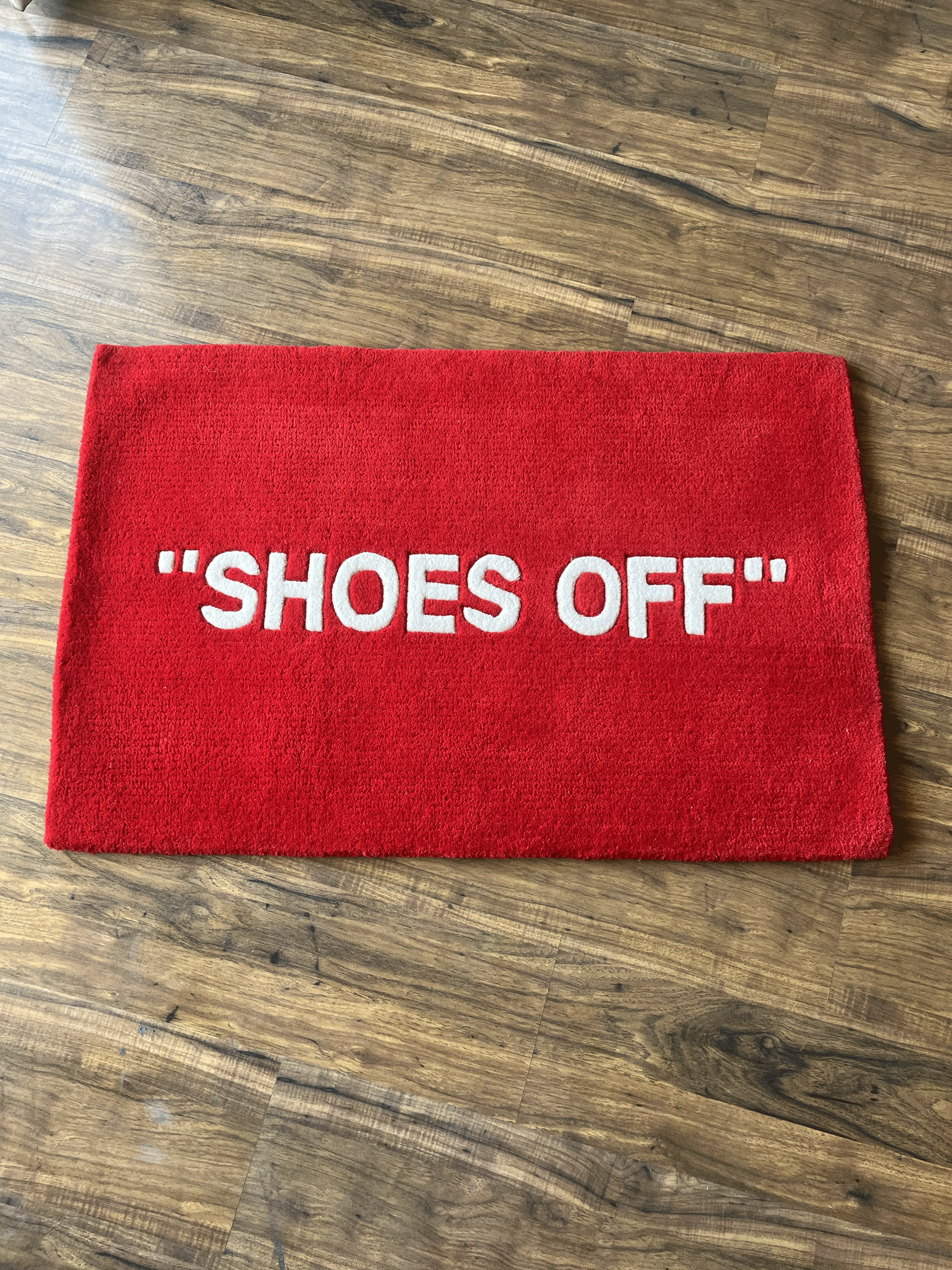 Shoes Off Rug