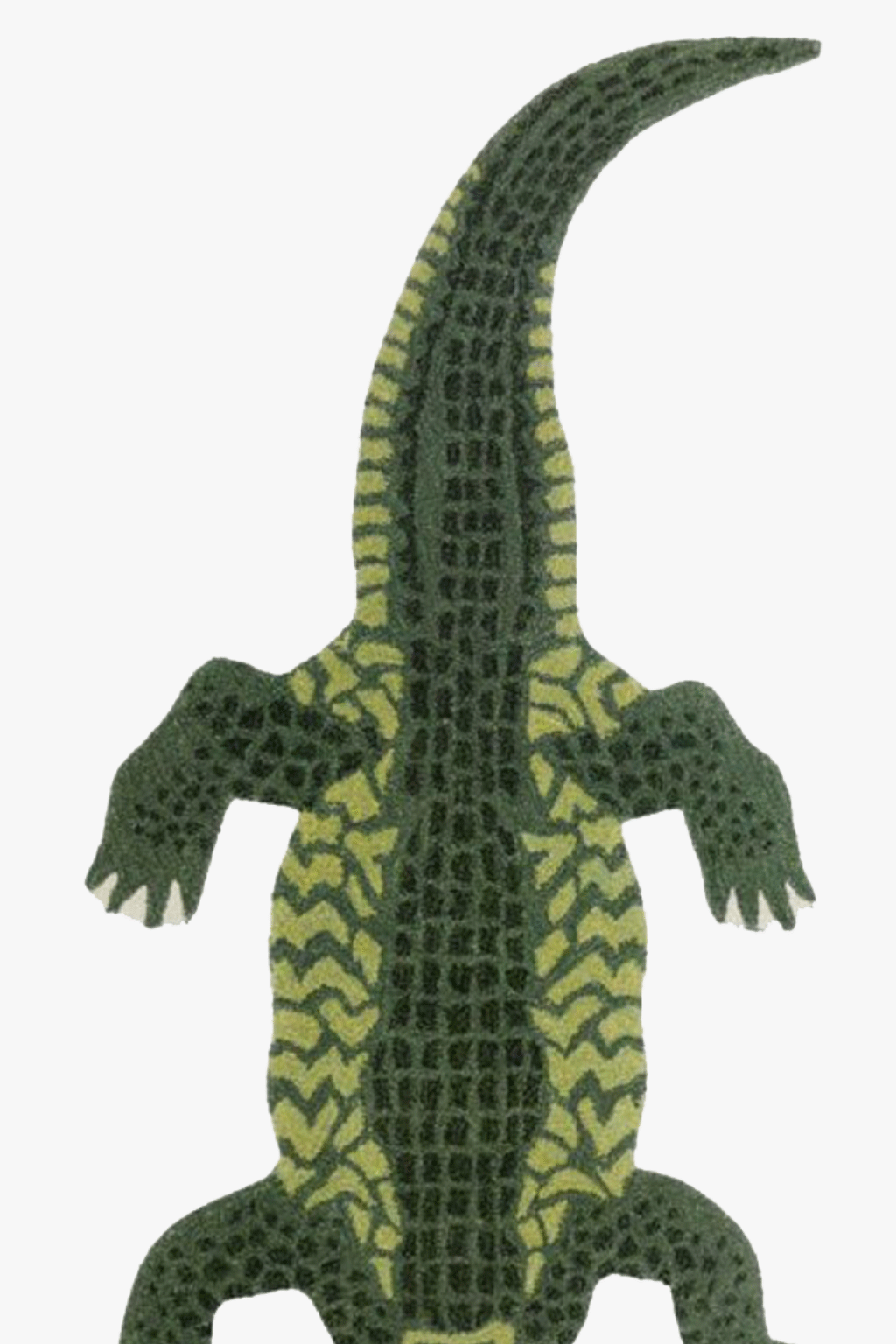 Crocodile flat Rug
