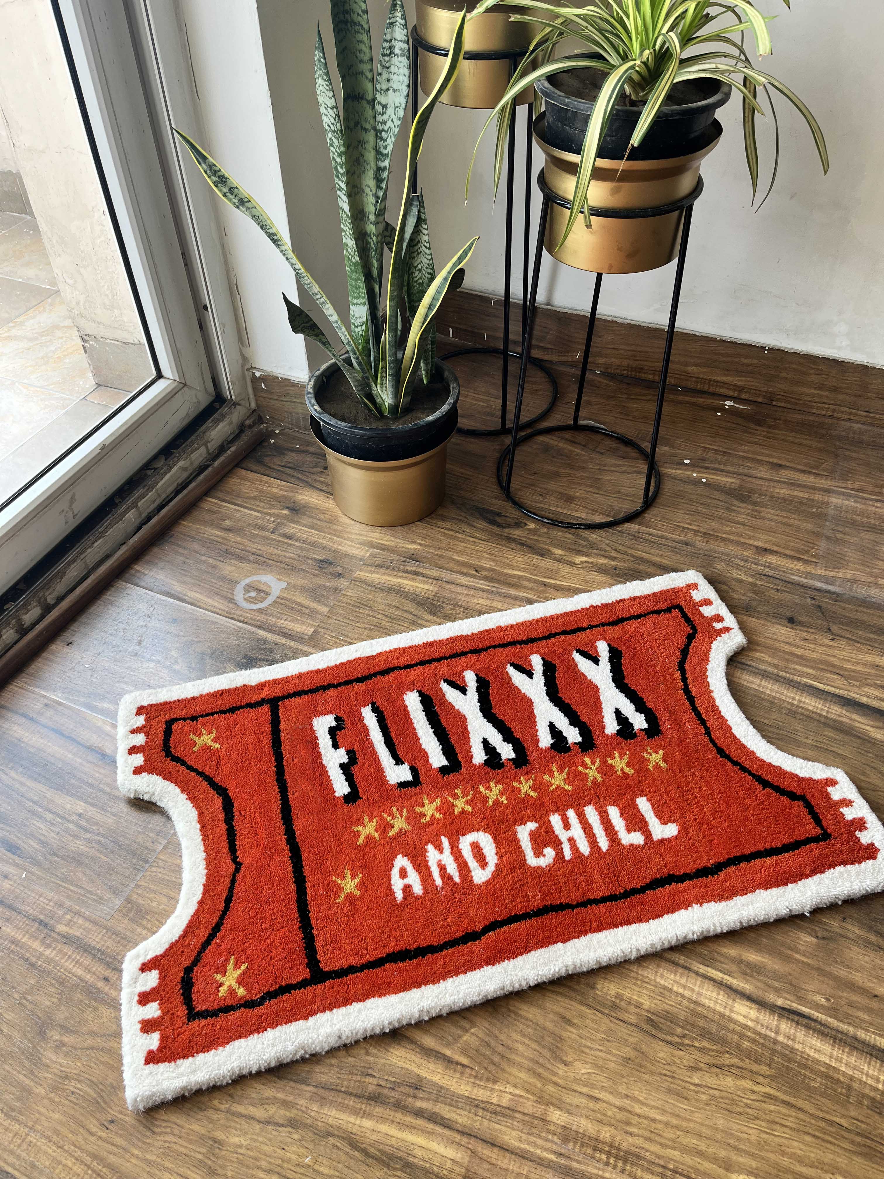 flixxx & Chill inspired Rug