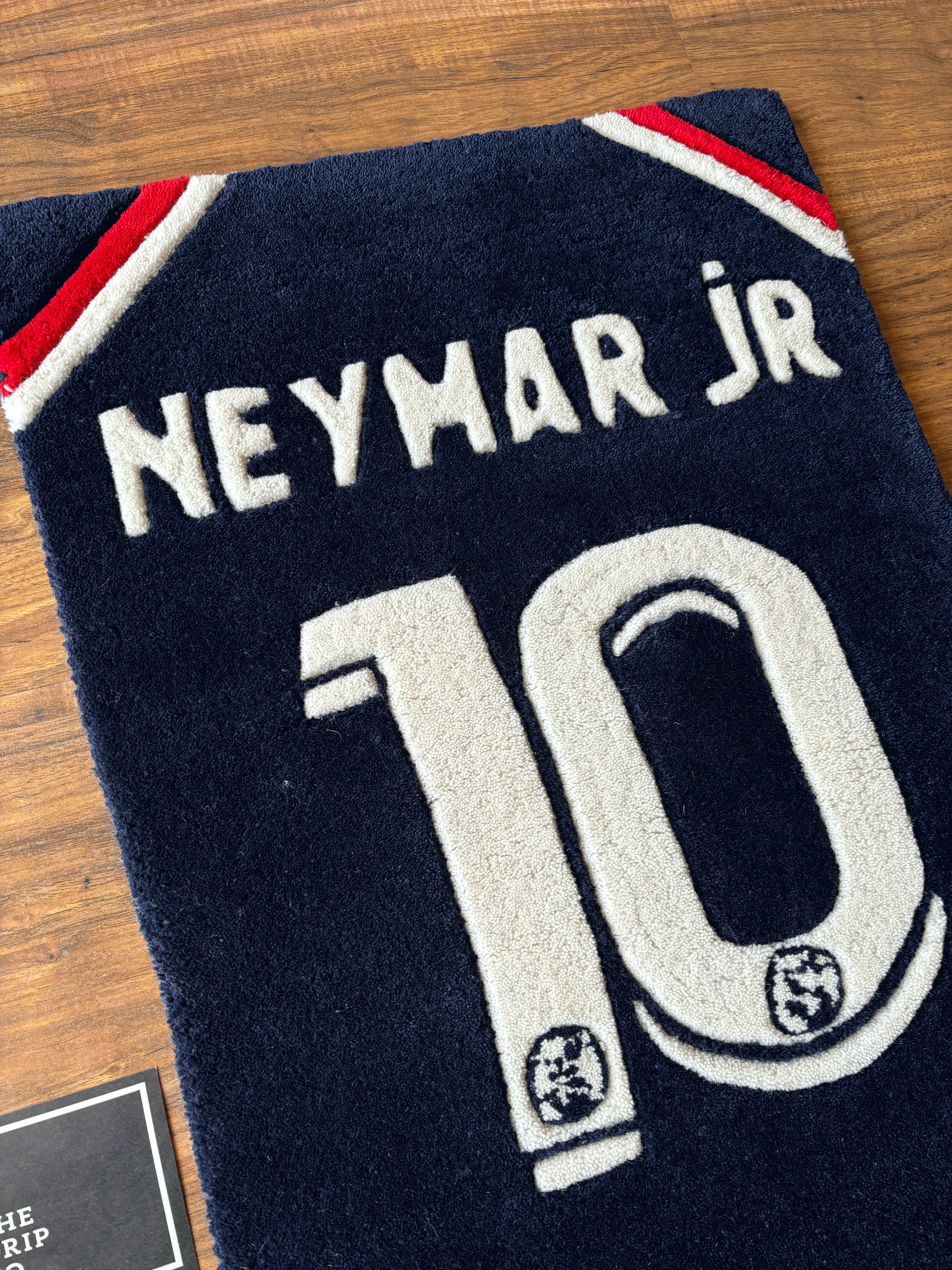 Neymar Jr PSG jersey Rug
