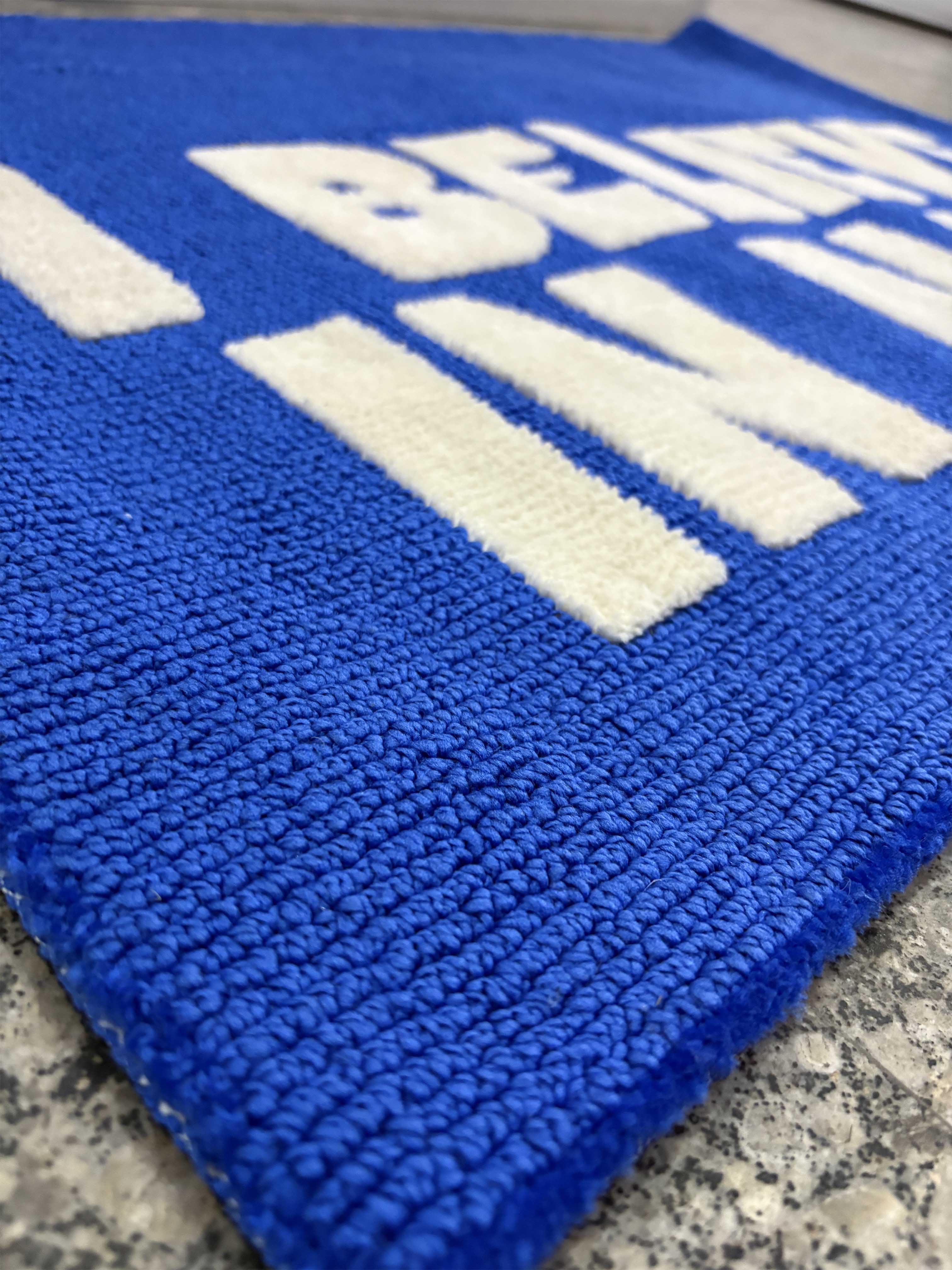 I Believe in Naps Everyday machine made rug