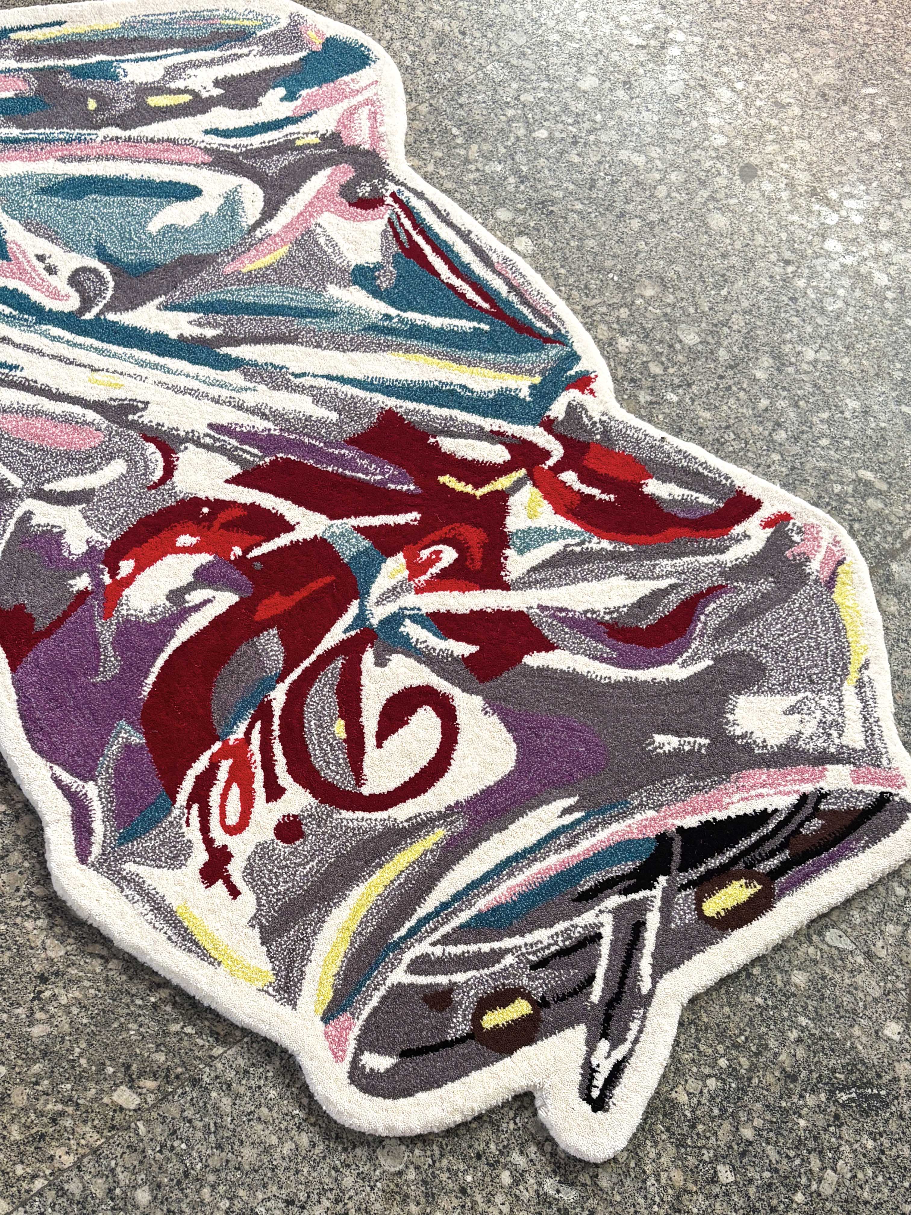 Crushed Can Hand Tufted Rug
