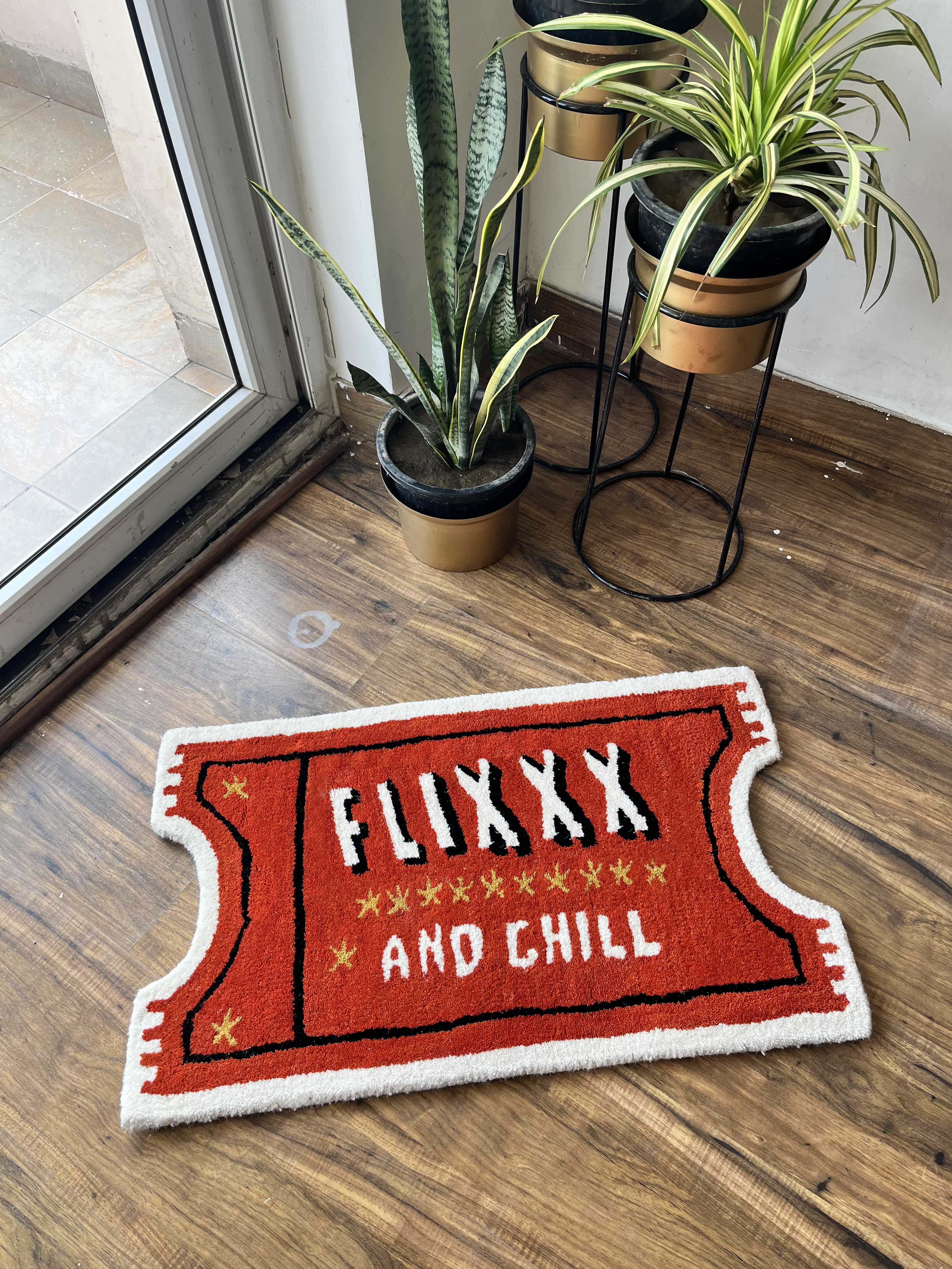 flixxx & Chill inspired Rug