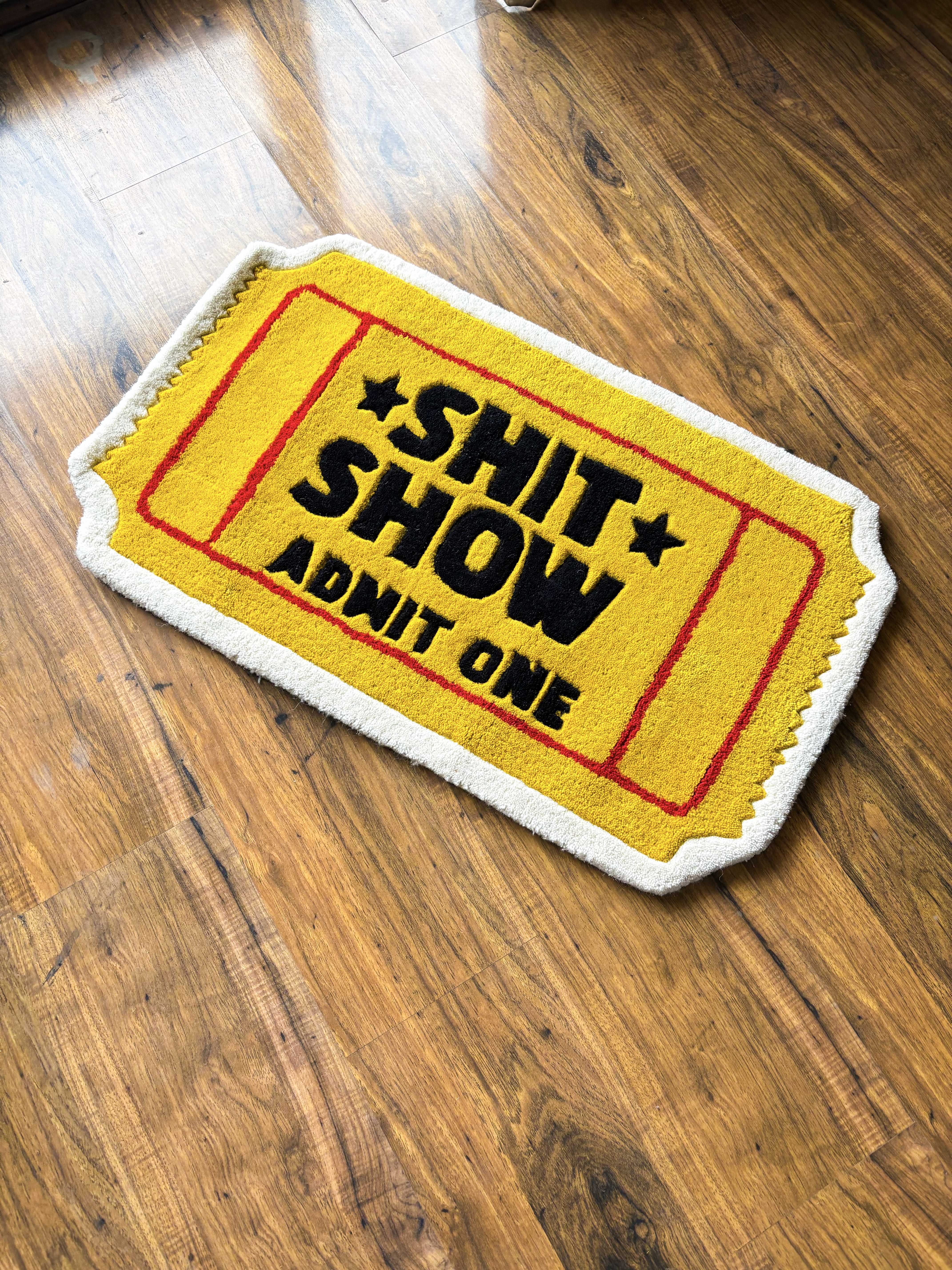 Shit Show hand tufted Rug