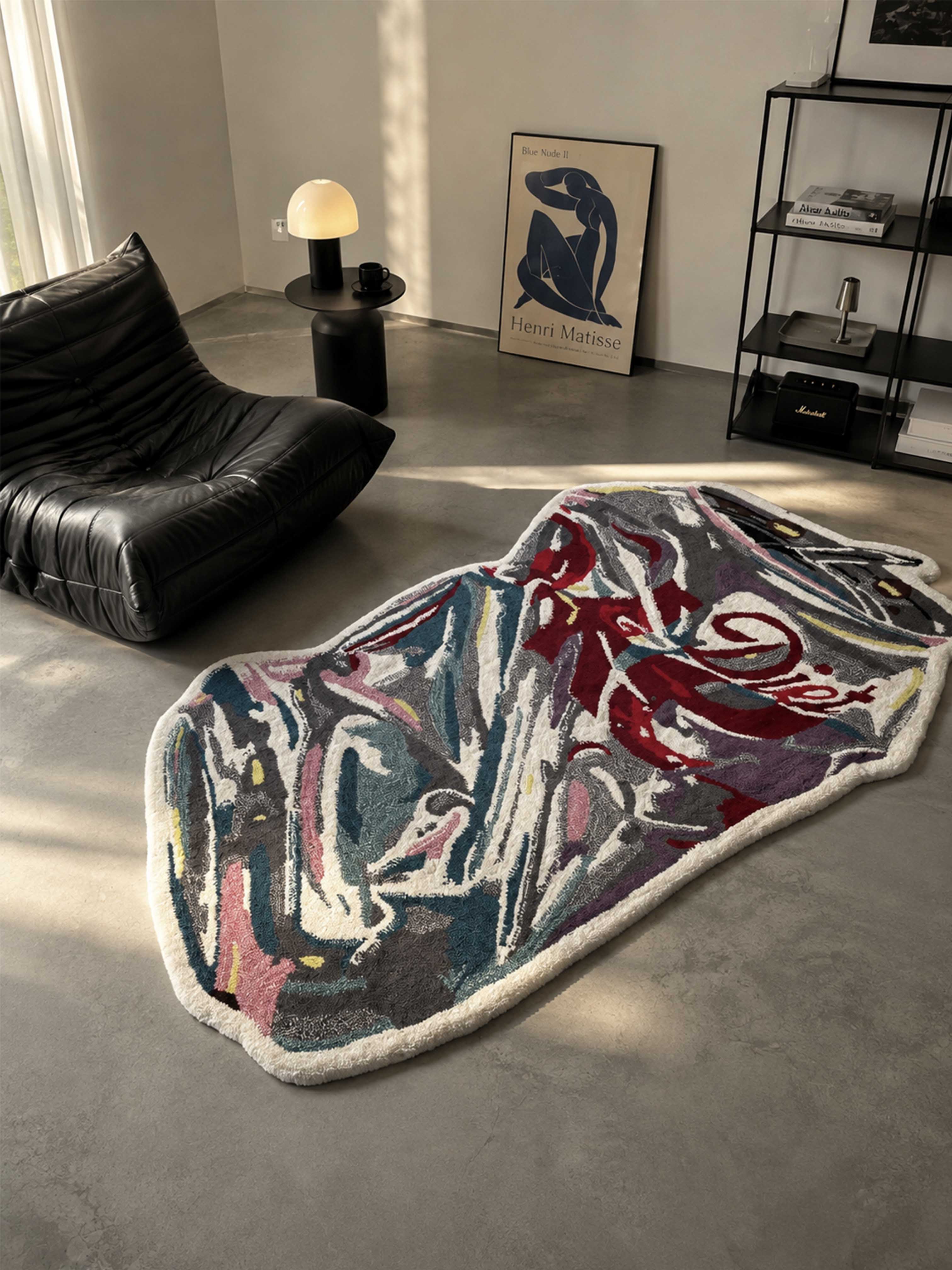 Crushed Can Hand Tufted Rug