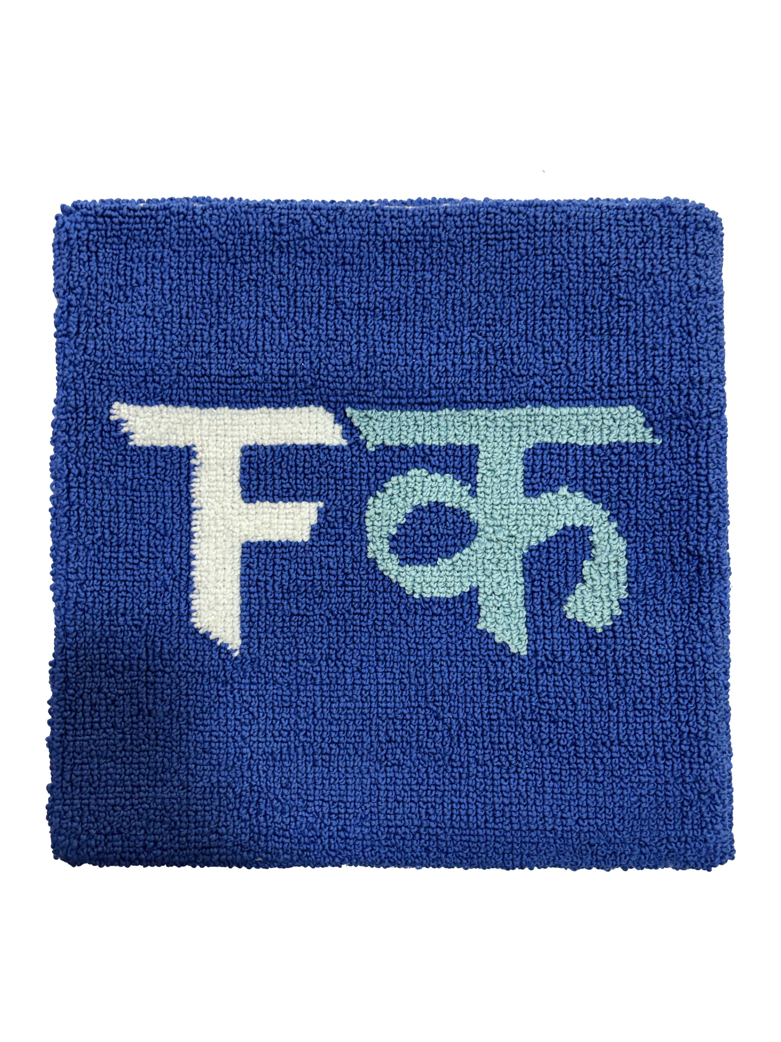 Fcuk Blue cushion cover
