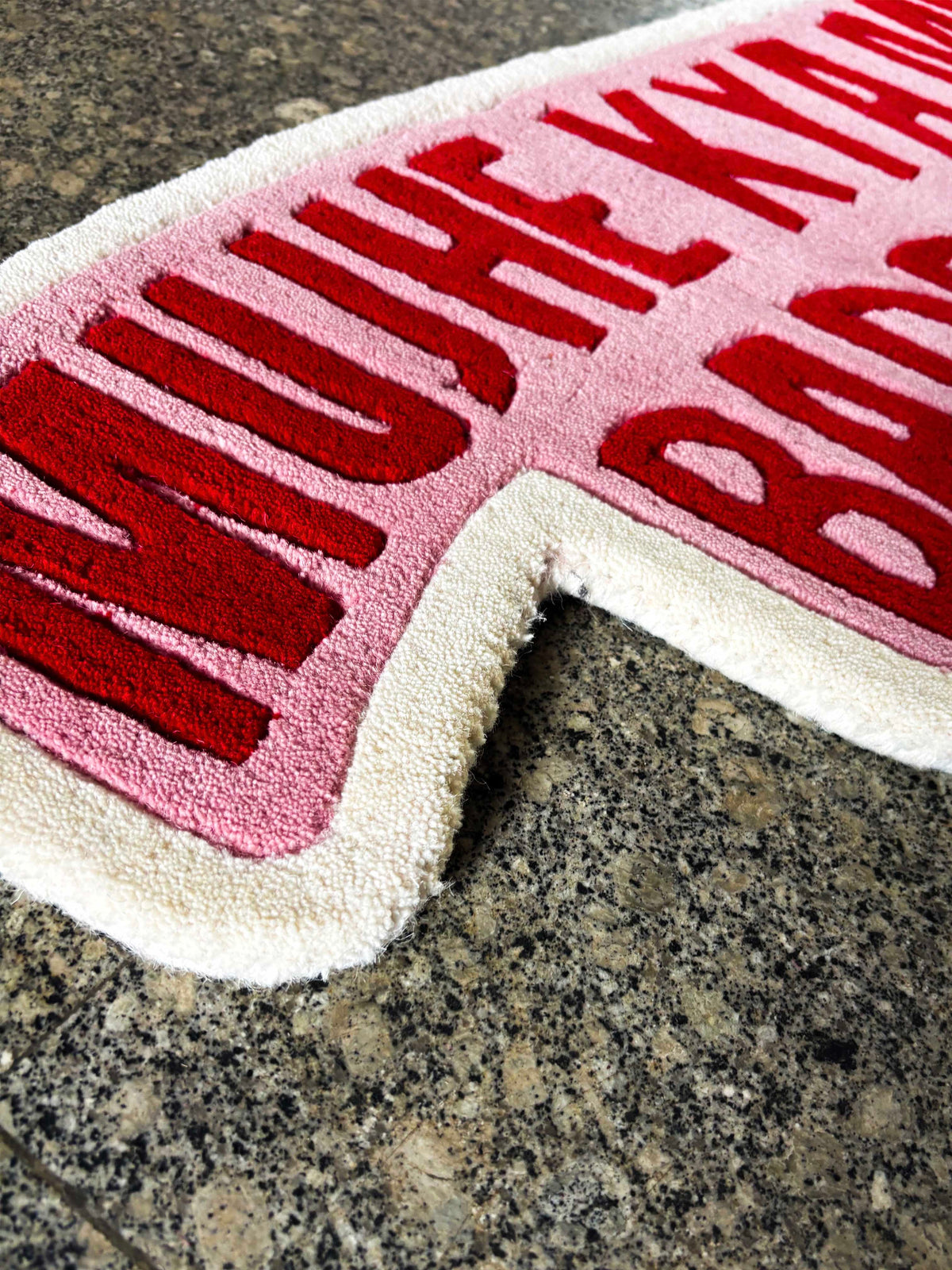 Mujhe Kya baddie Hand tufted Rug