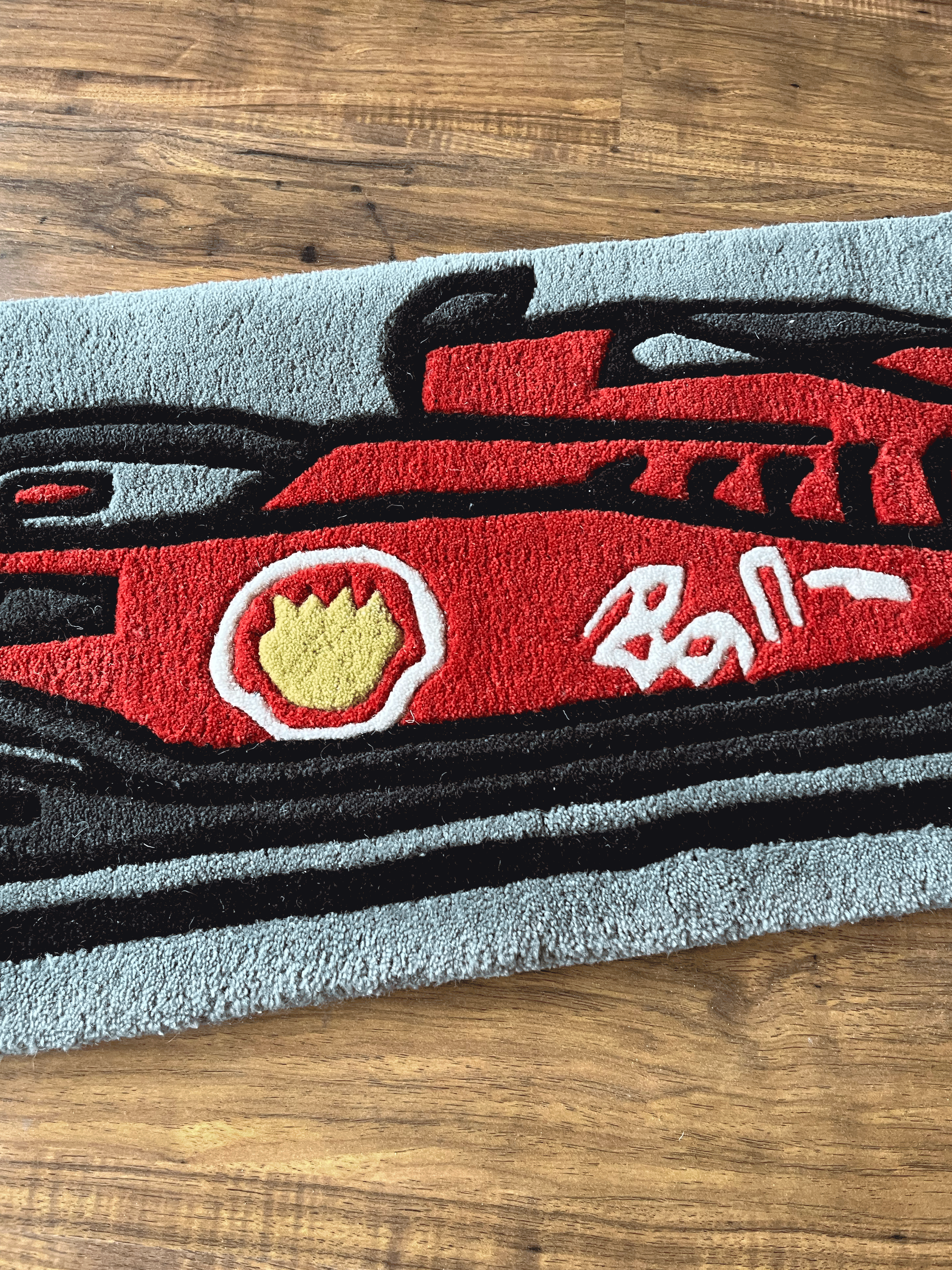 F1 inspired Car Rug