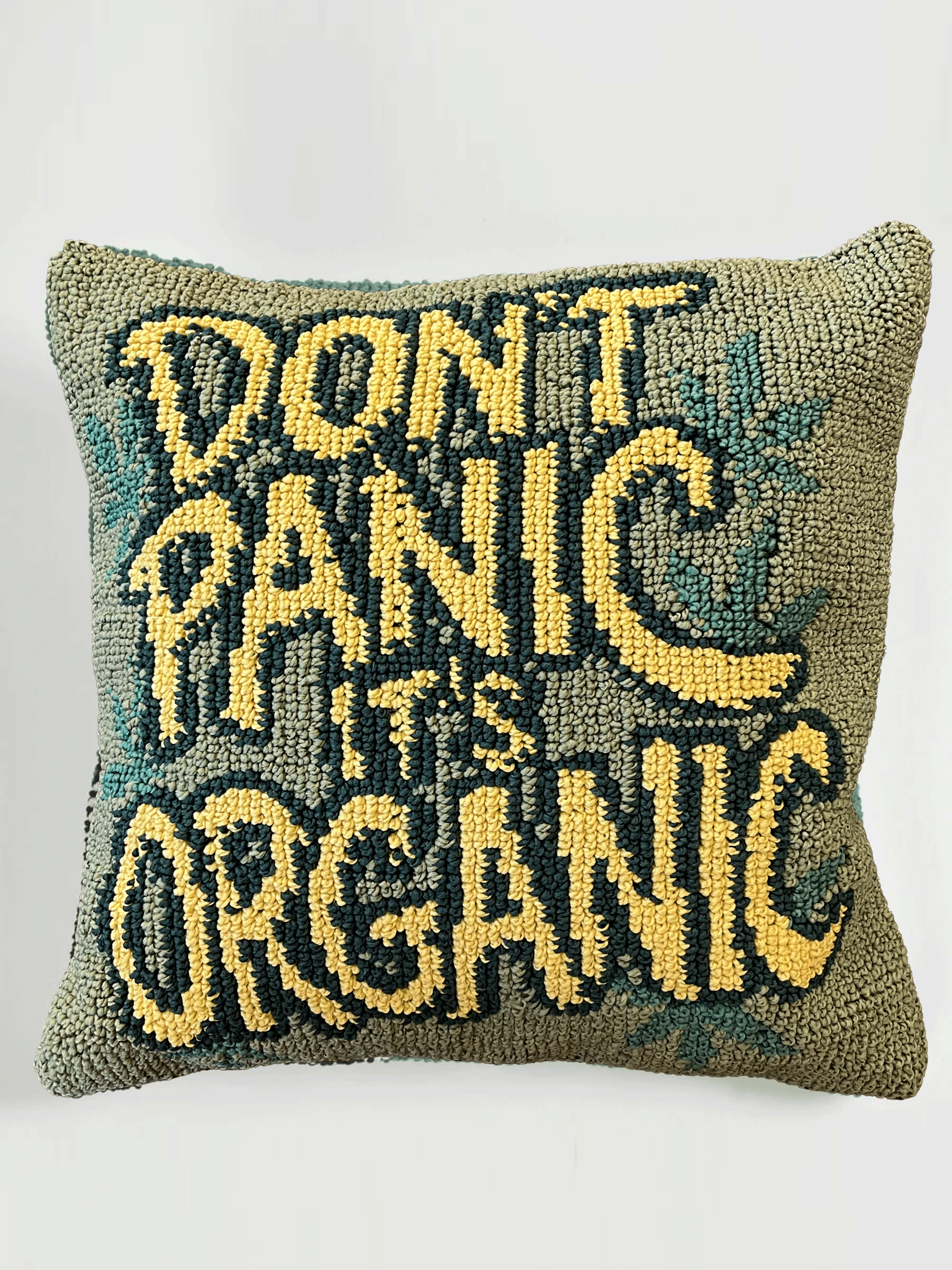 Dont Panic, its Organic Cushion cover