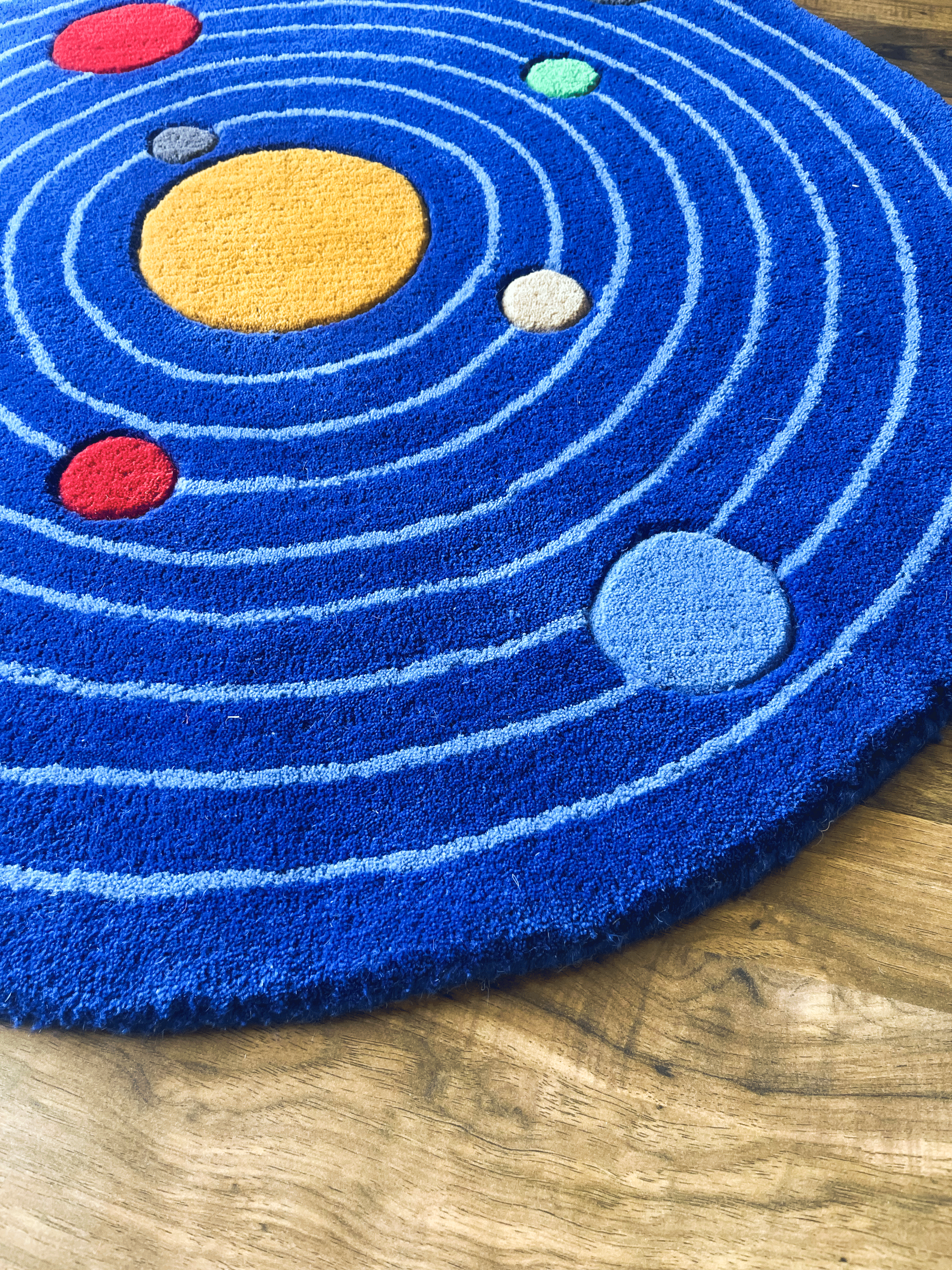 Solar System Hand Tufted Rug by The Drip Co.