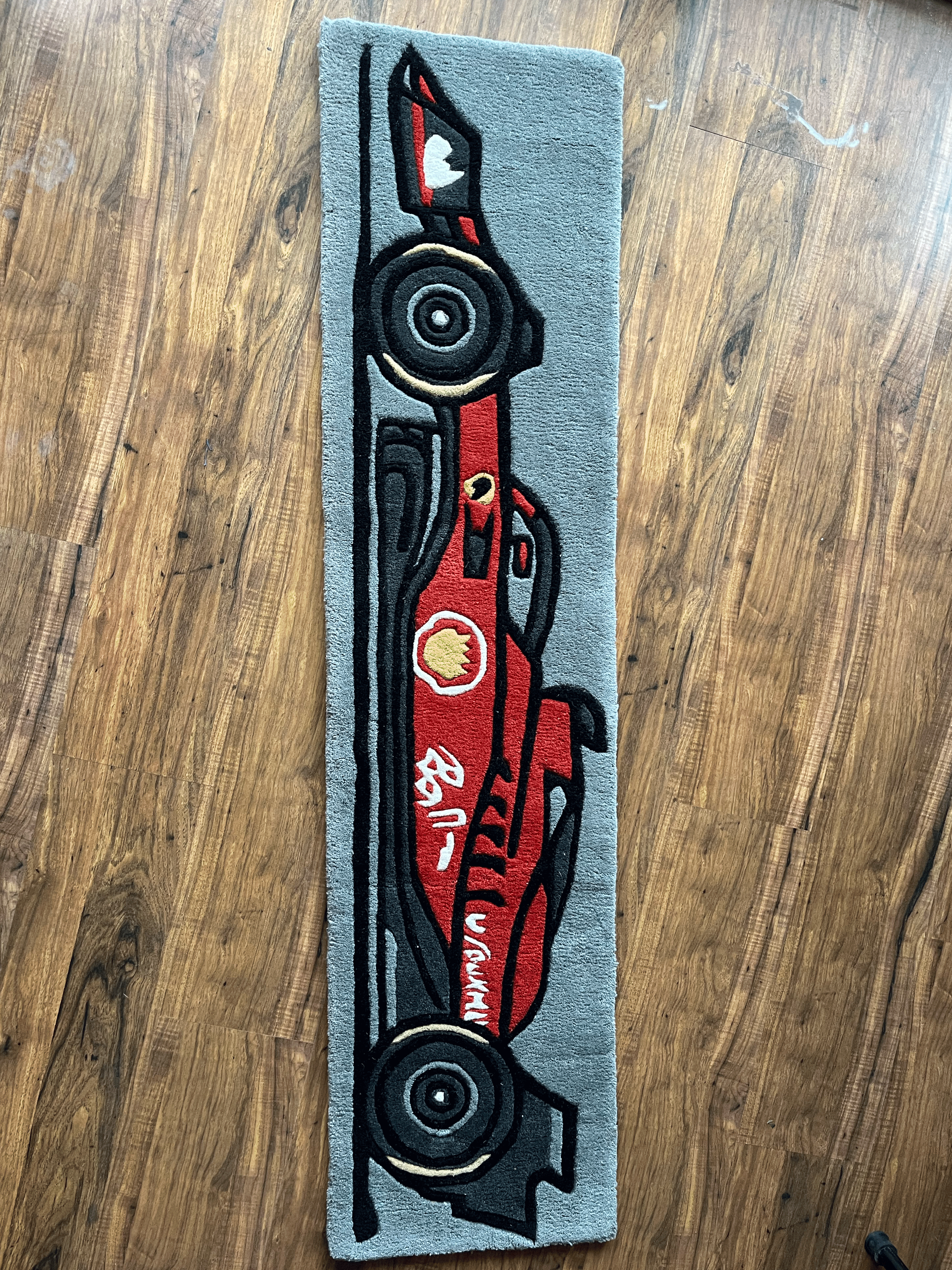 F1 inspired Car Rug
