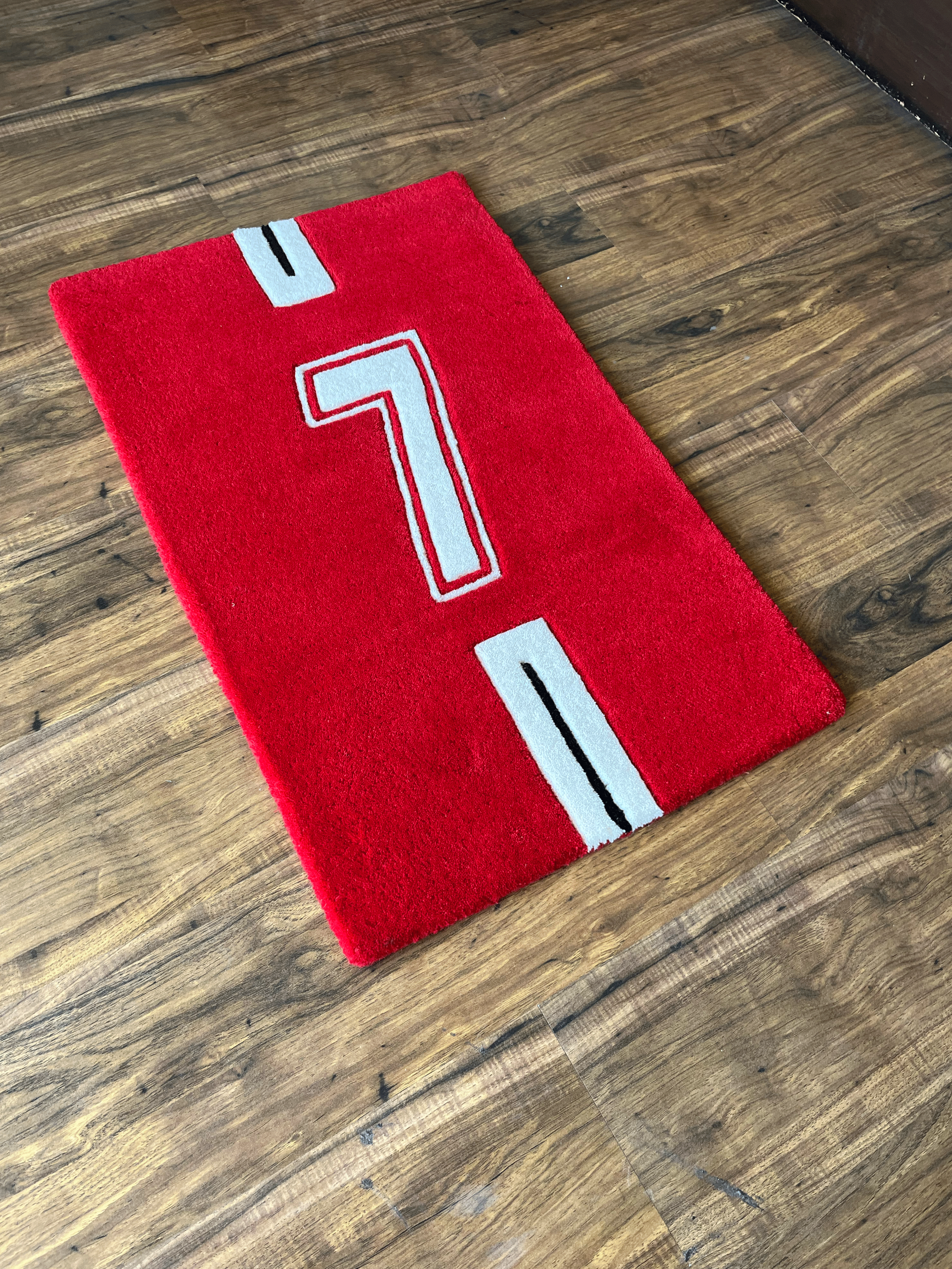 Cristiano Ronaldo Man U Jersey Rug