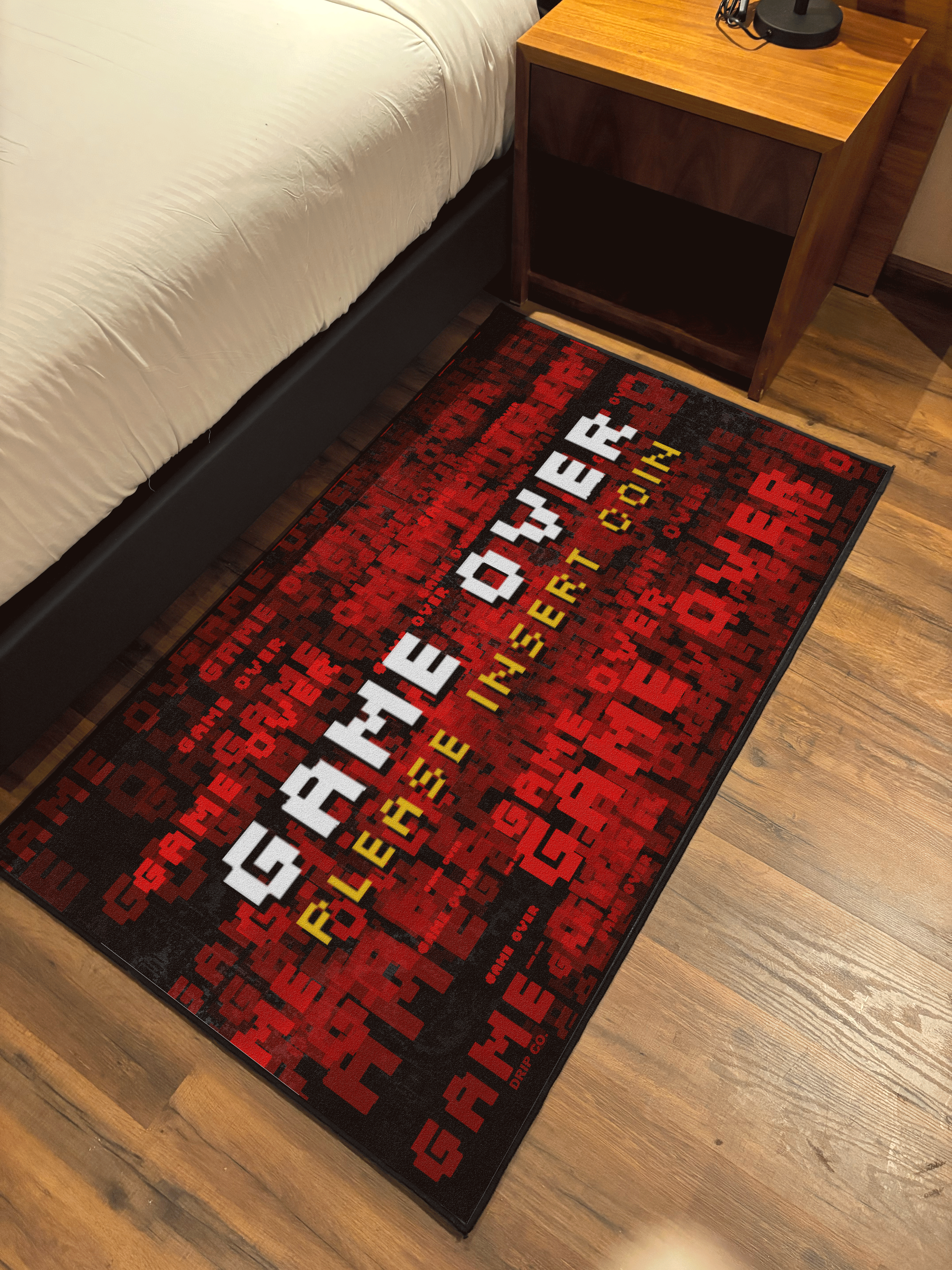 Game over Washable Rug