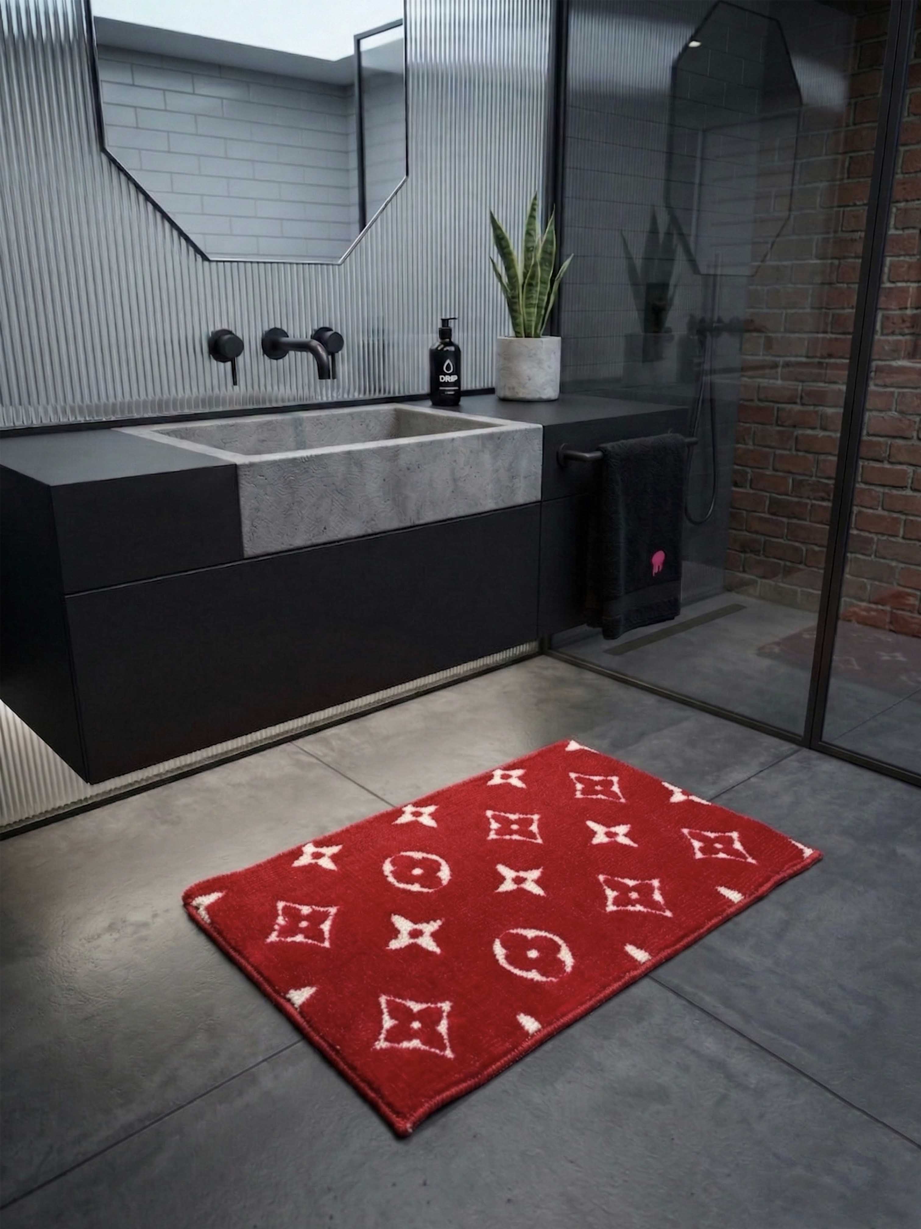 Sup Red Bath Mat