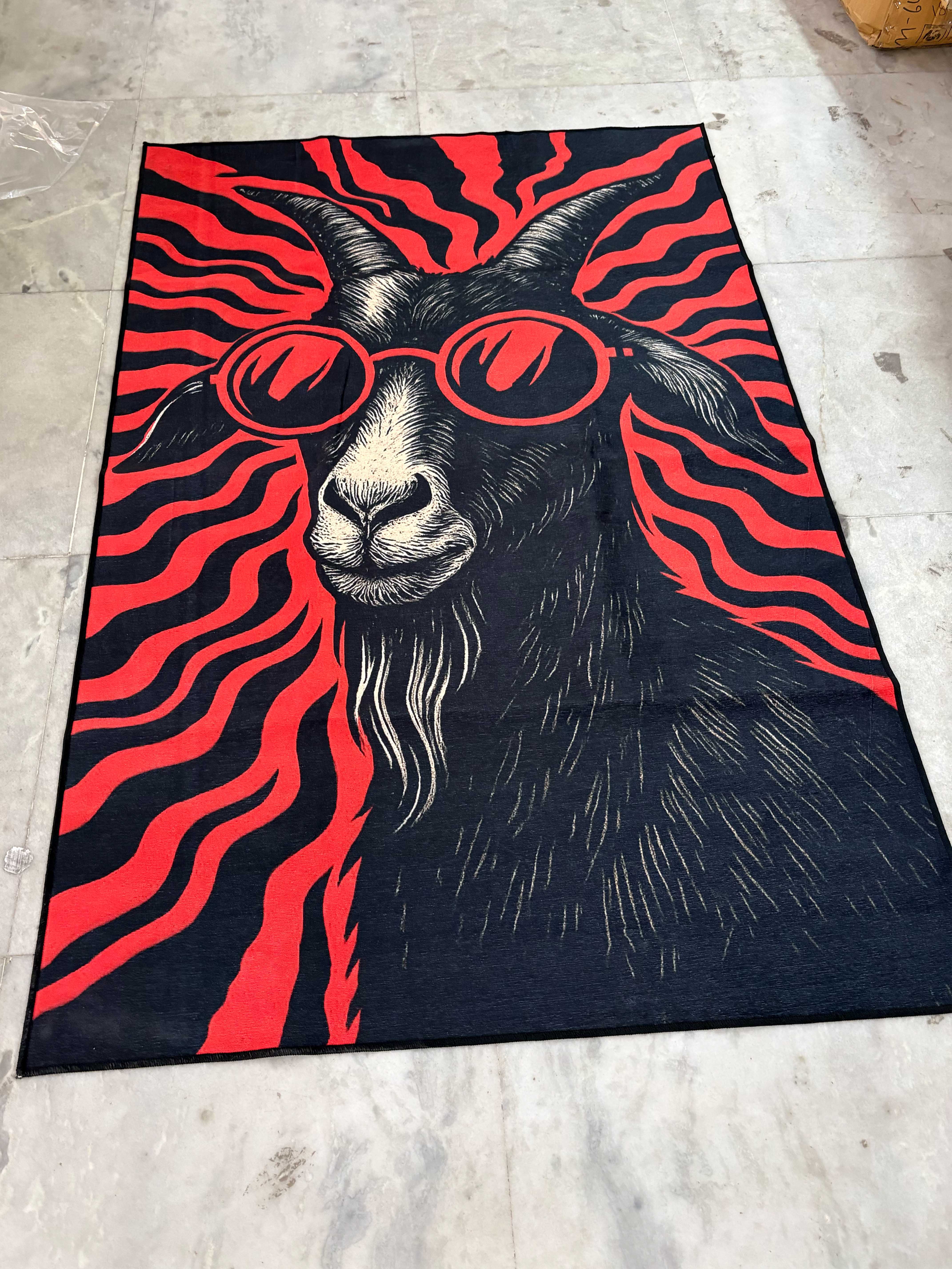 Goat Washable Rug
