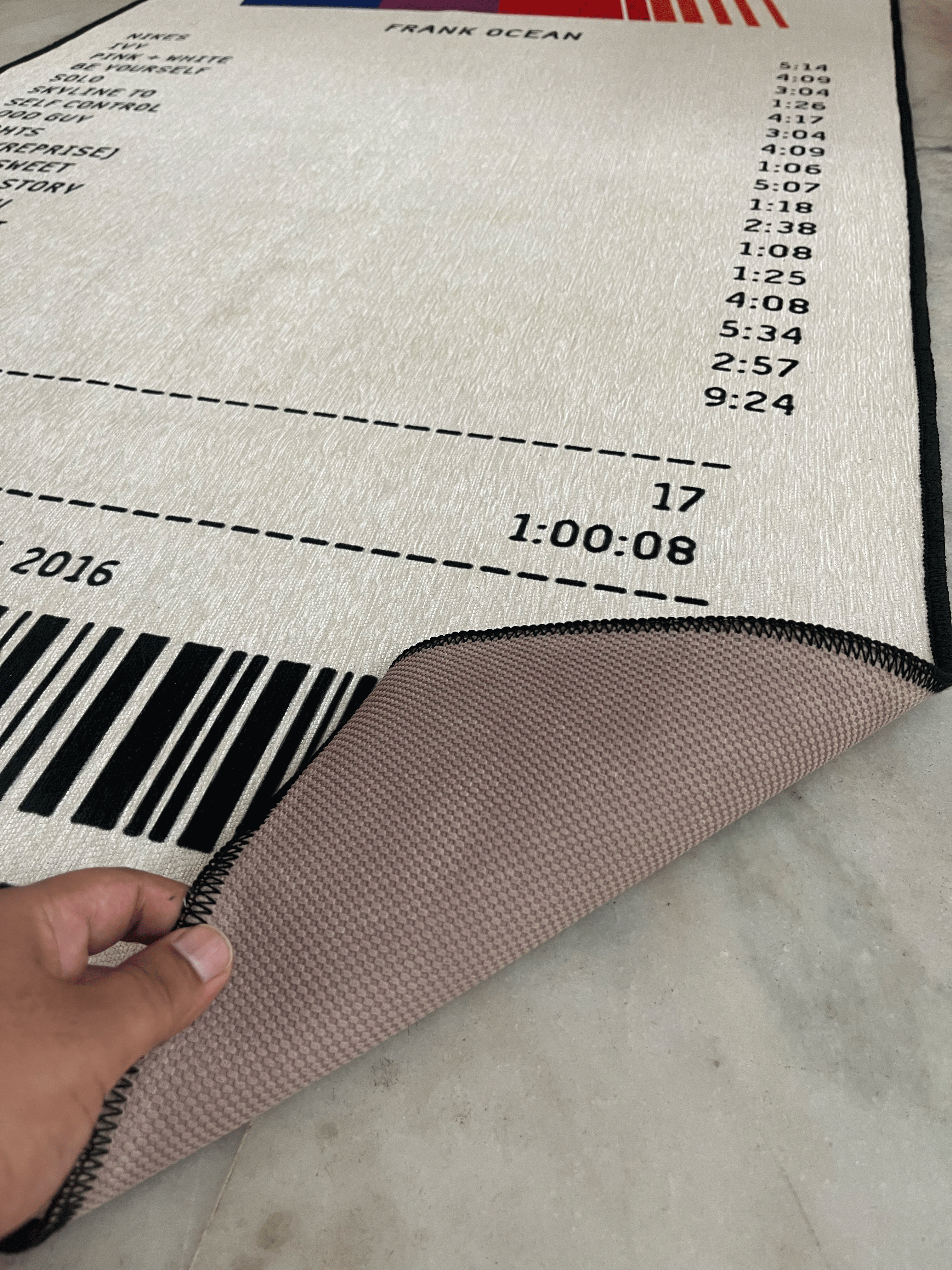 Blonde inspired  Receipt Washable Printed Rug