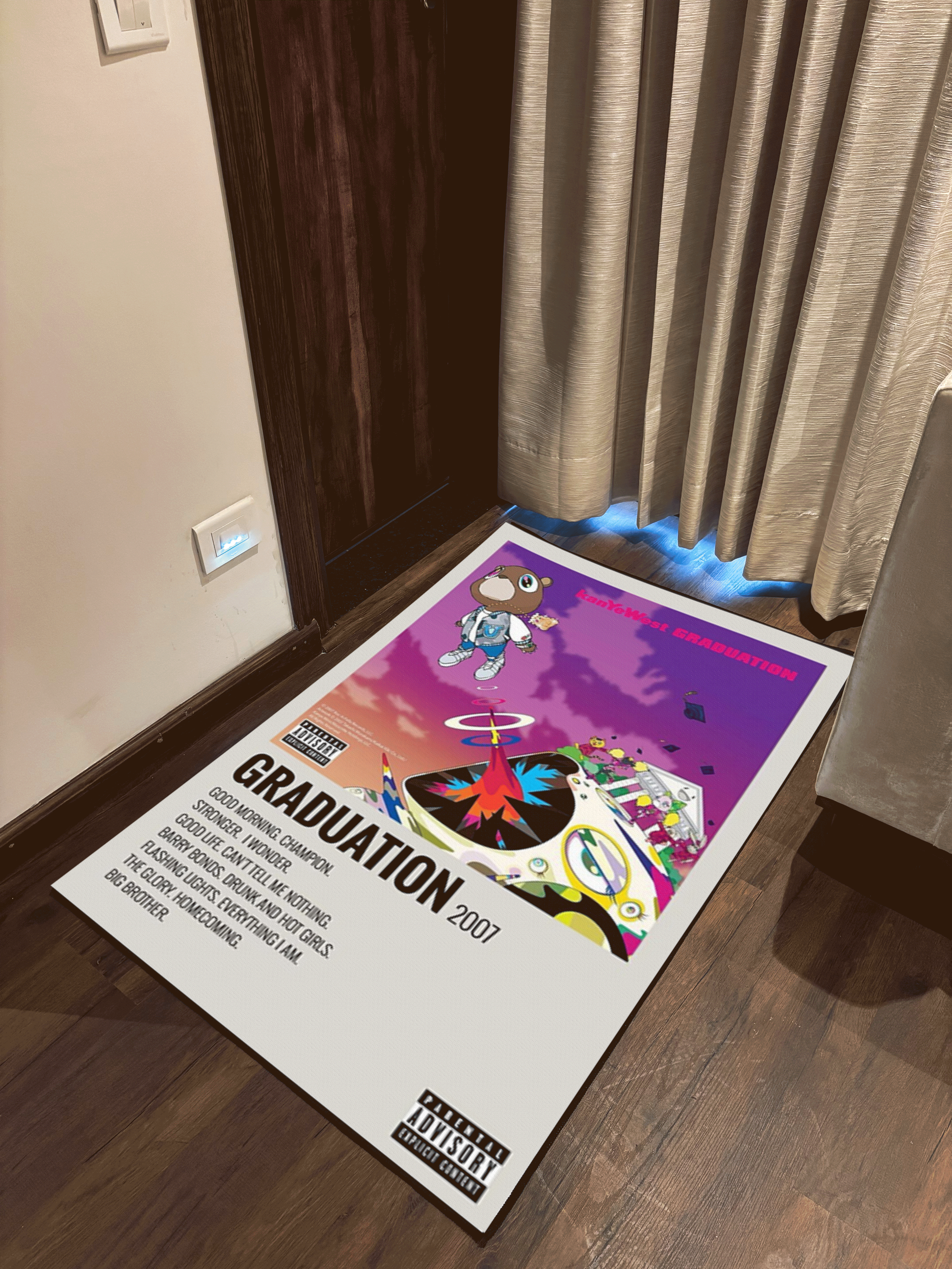 Music Album Rug