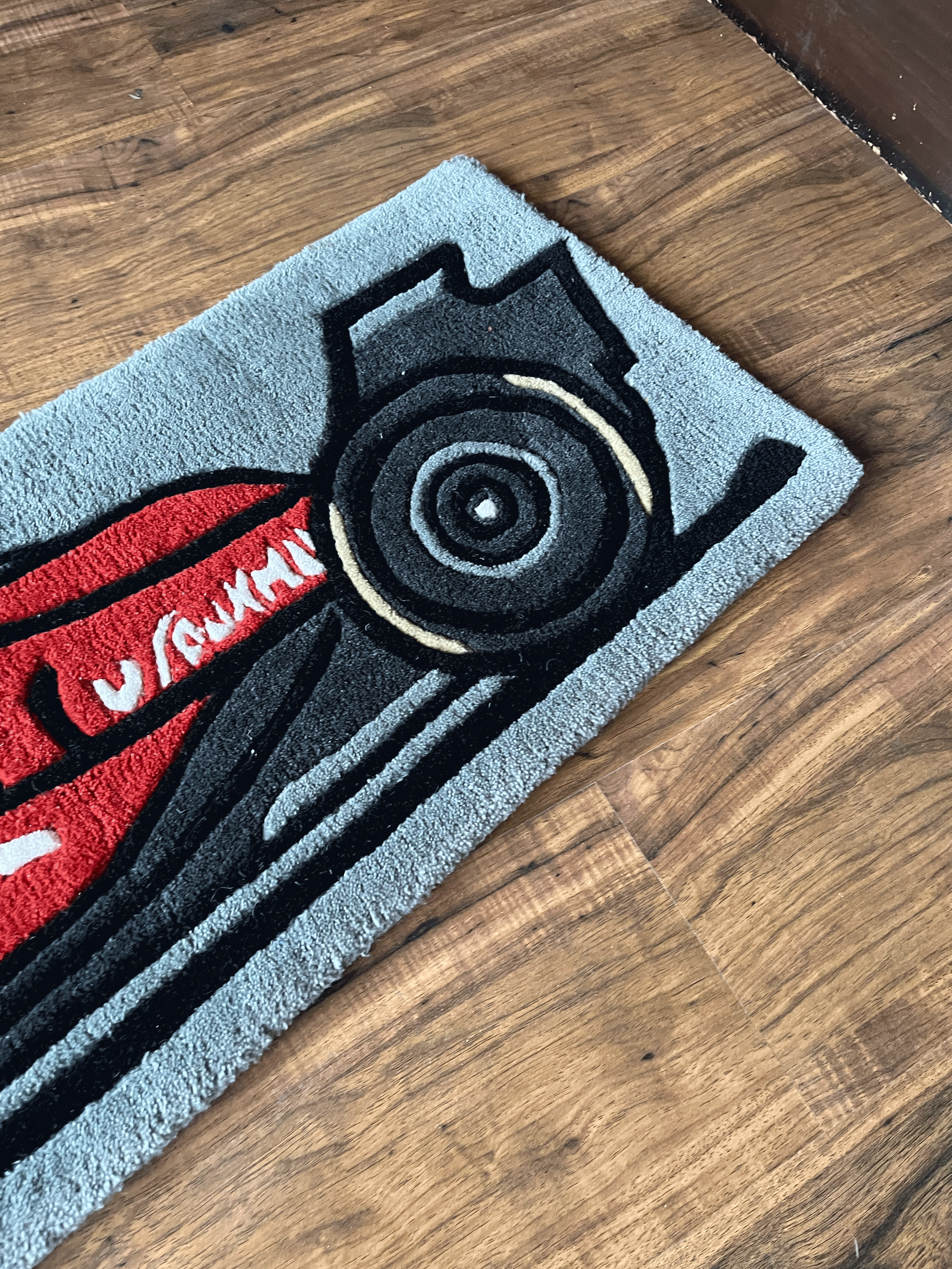 F1 inspired Car Rug