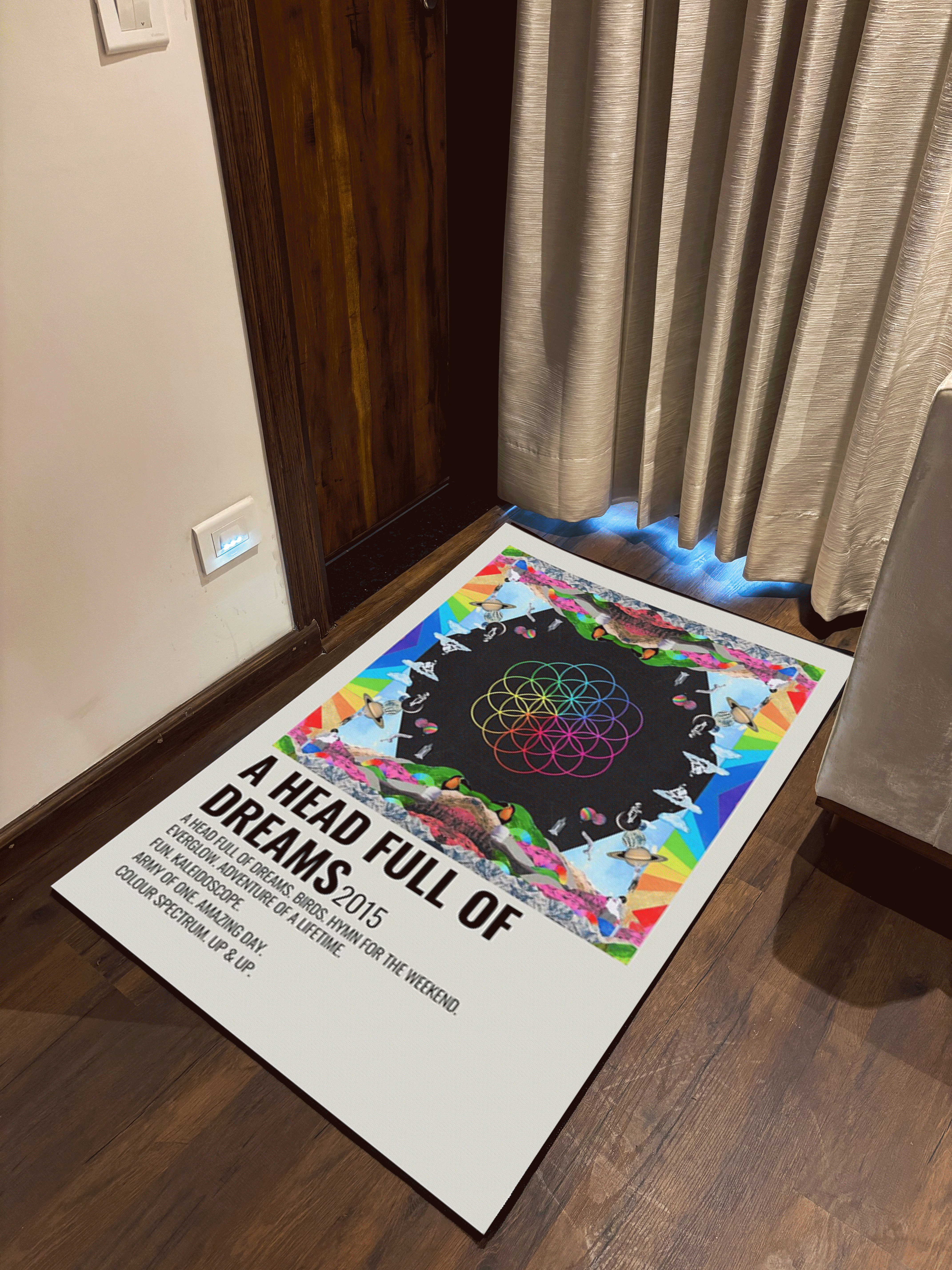 Music Album Rug