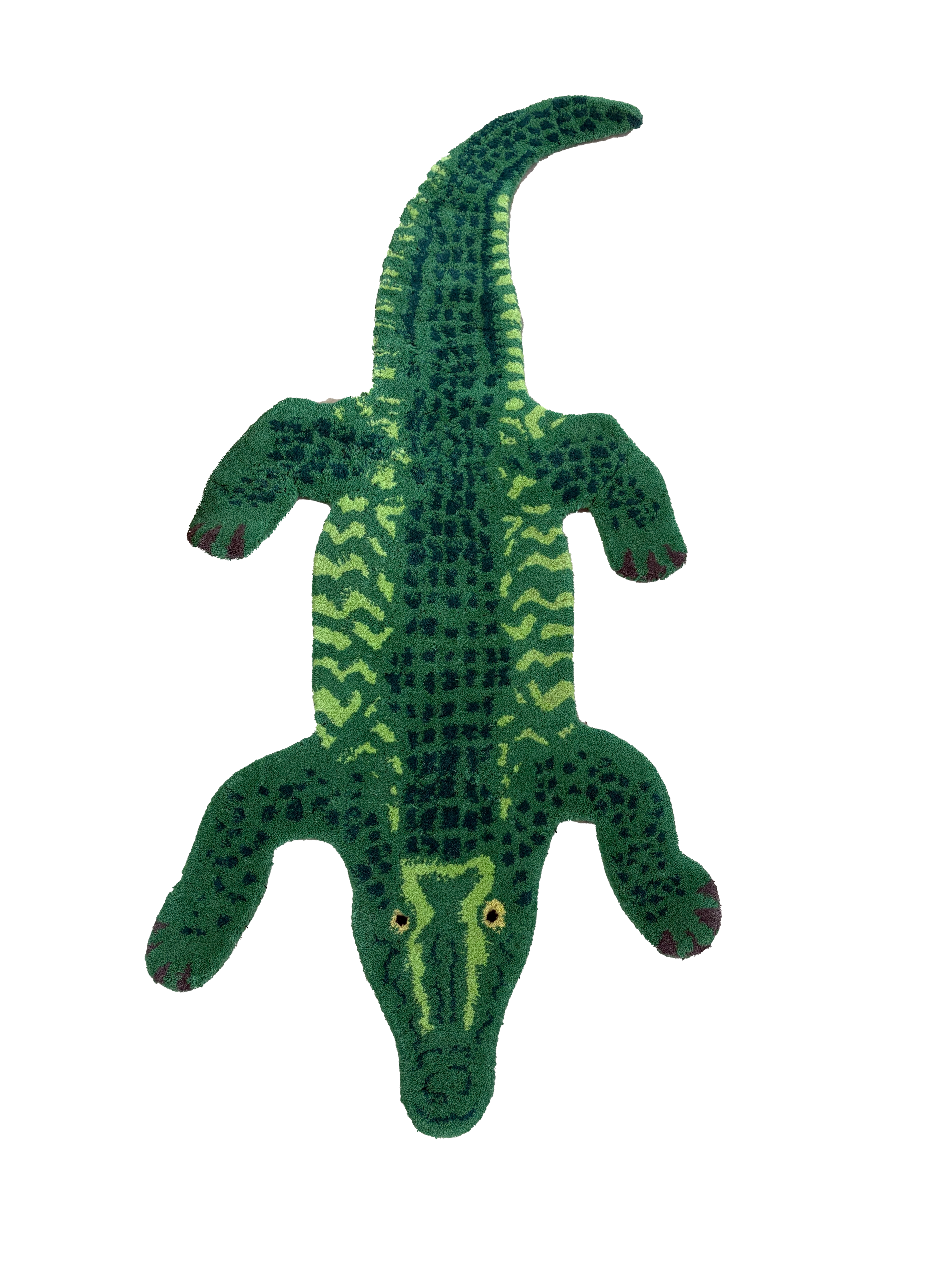 Crocodile flat Rug