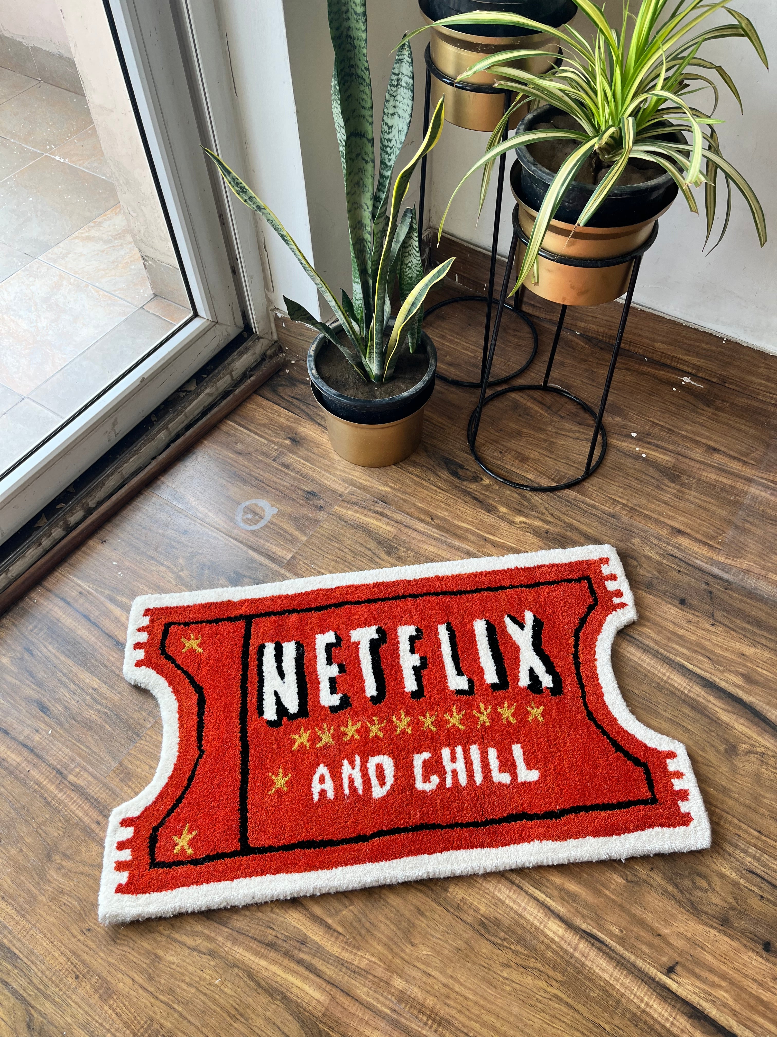 flixxx & Chill inspired Rug