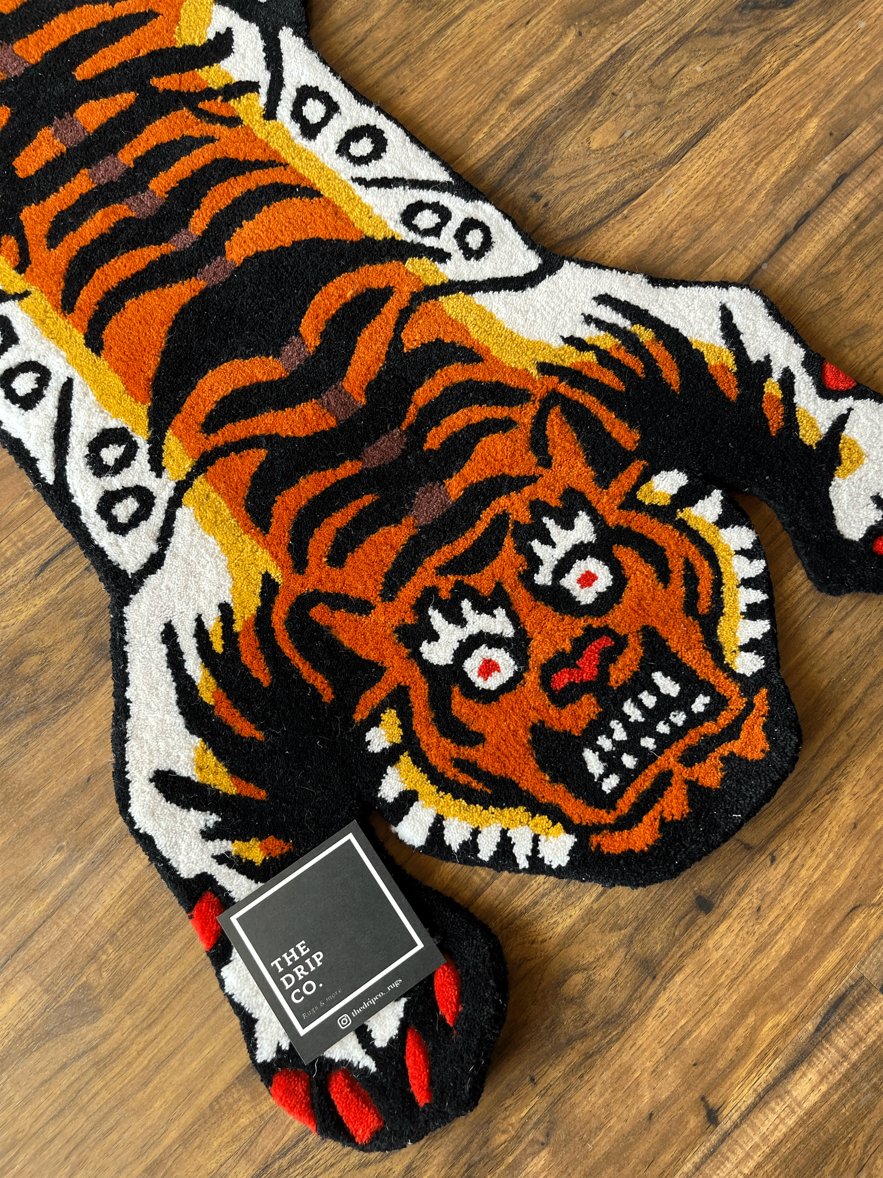Flat Tiger Rug