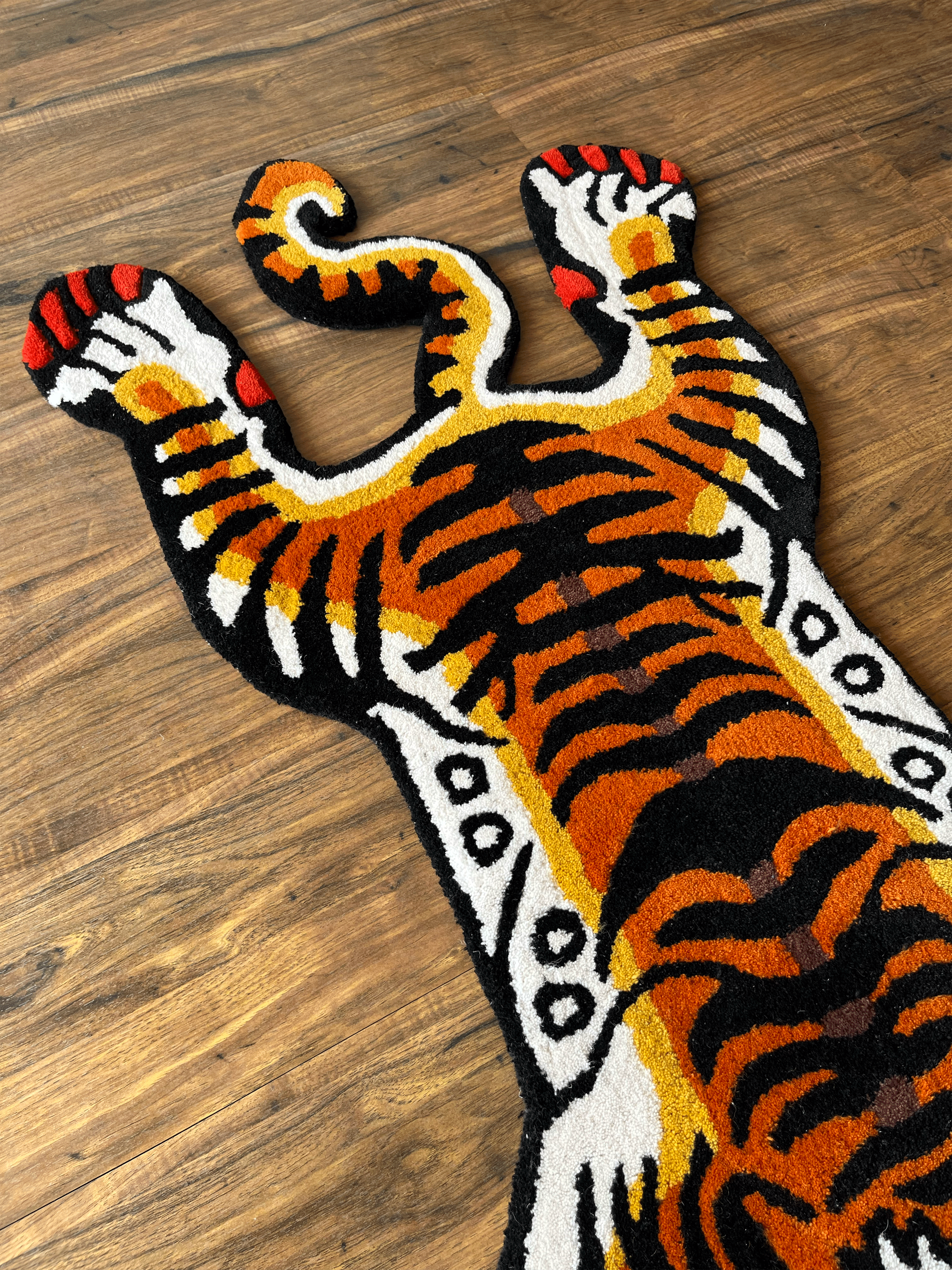Flat Tiger Rug