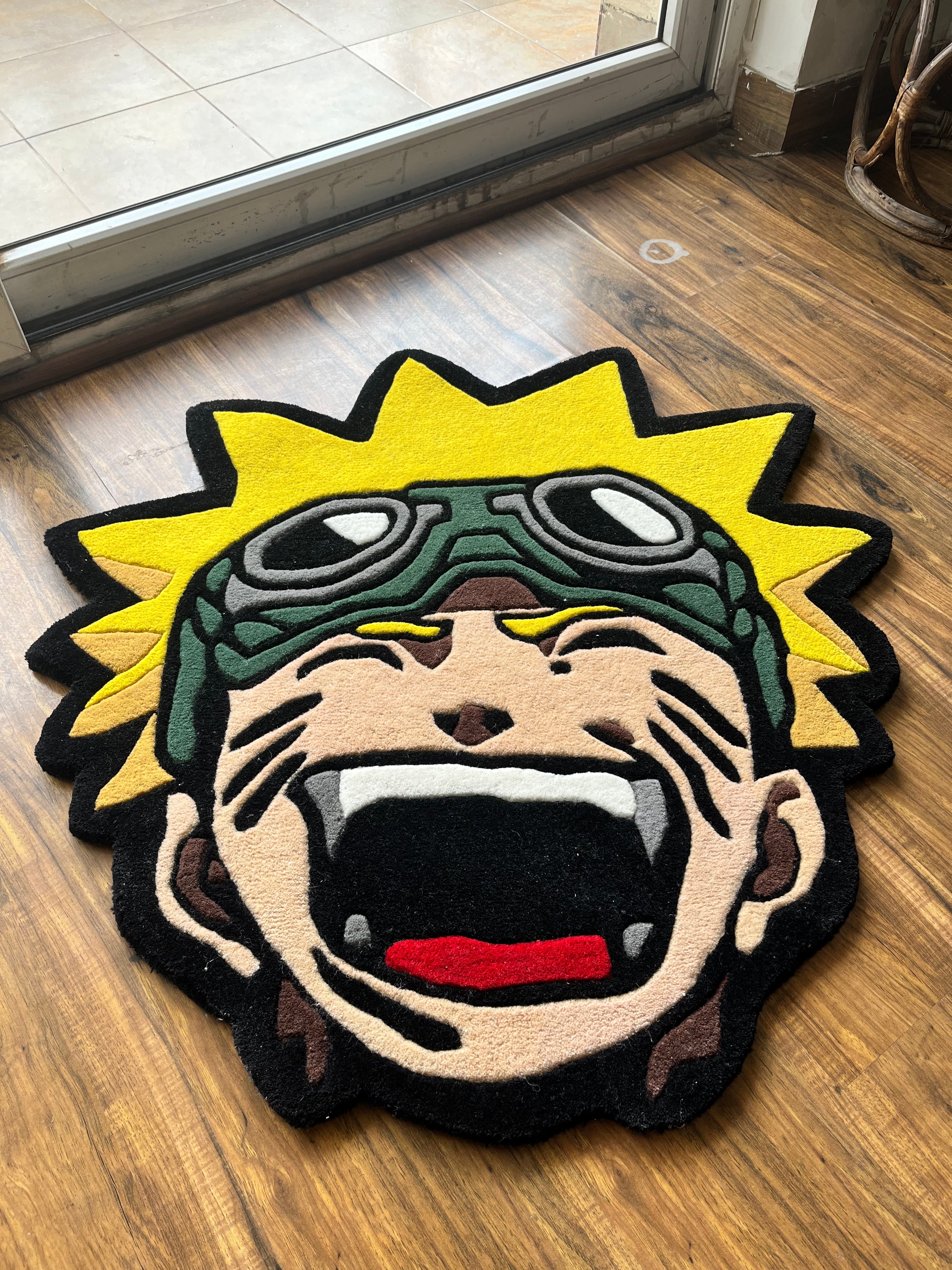 Anime inspired Face Rug