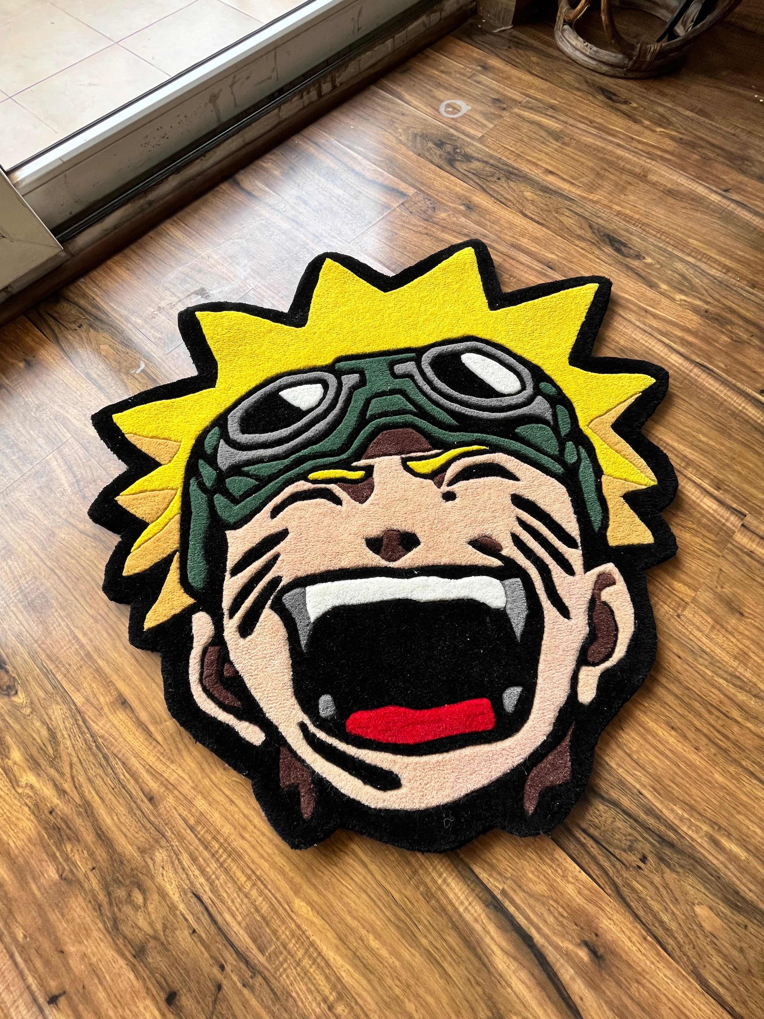 Anime inspired Face Rug