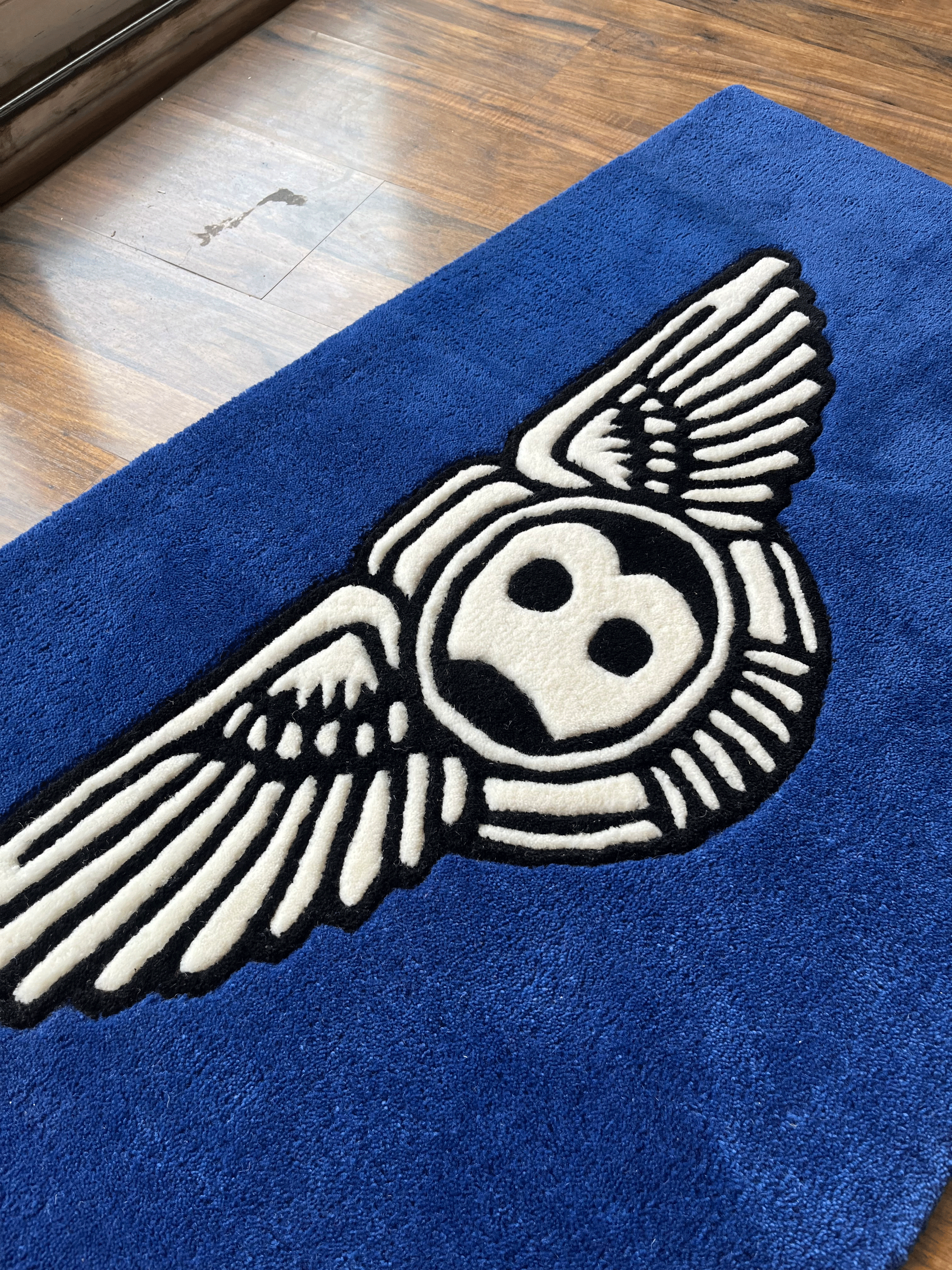 Bentley Inspired Hand Tufted Rug by The Drip Co.