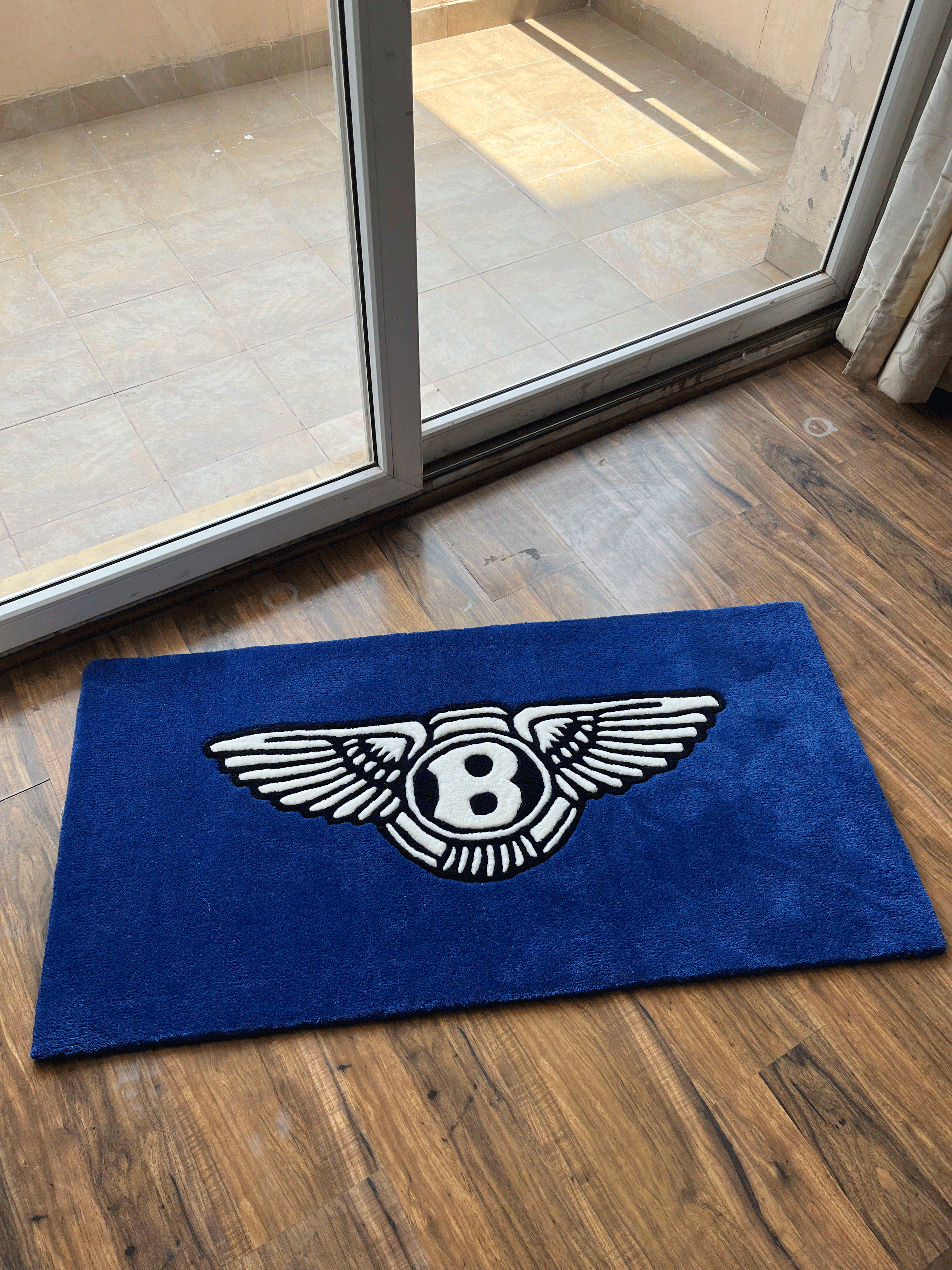 Bentley Inspired Hand Tufted Rug by The Drip Co.