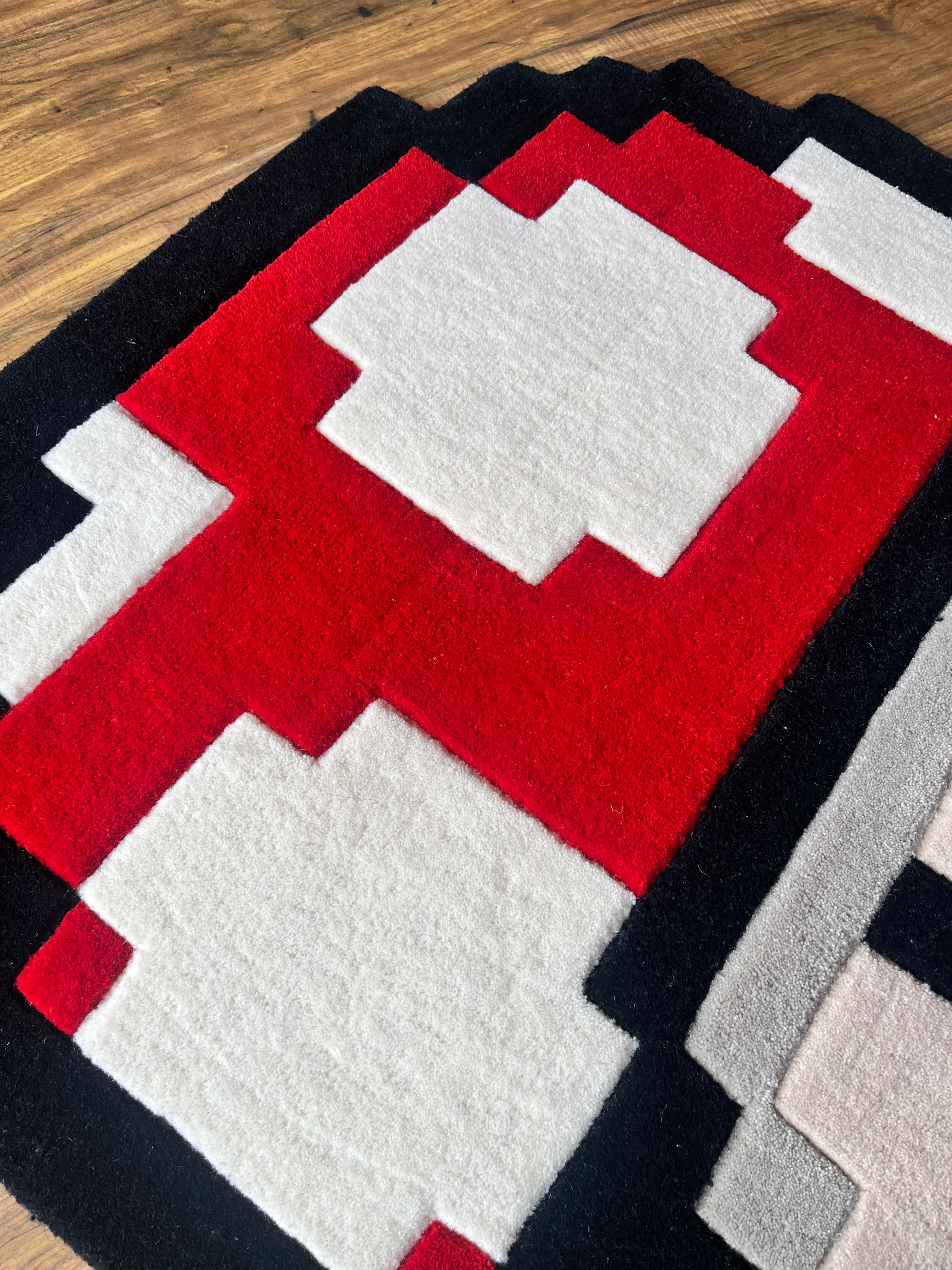 Mushroom Retro Gaming Rug