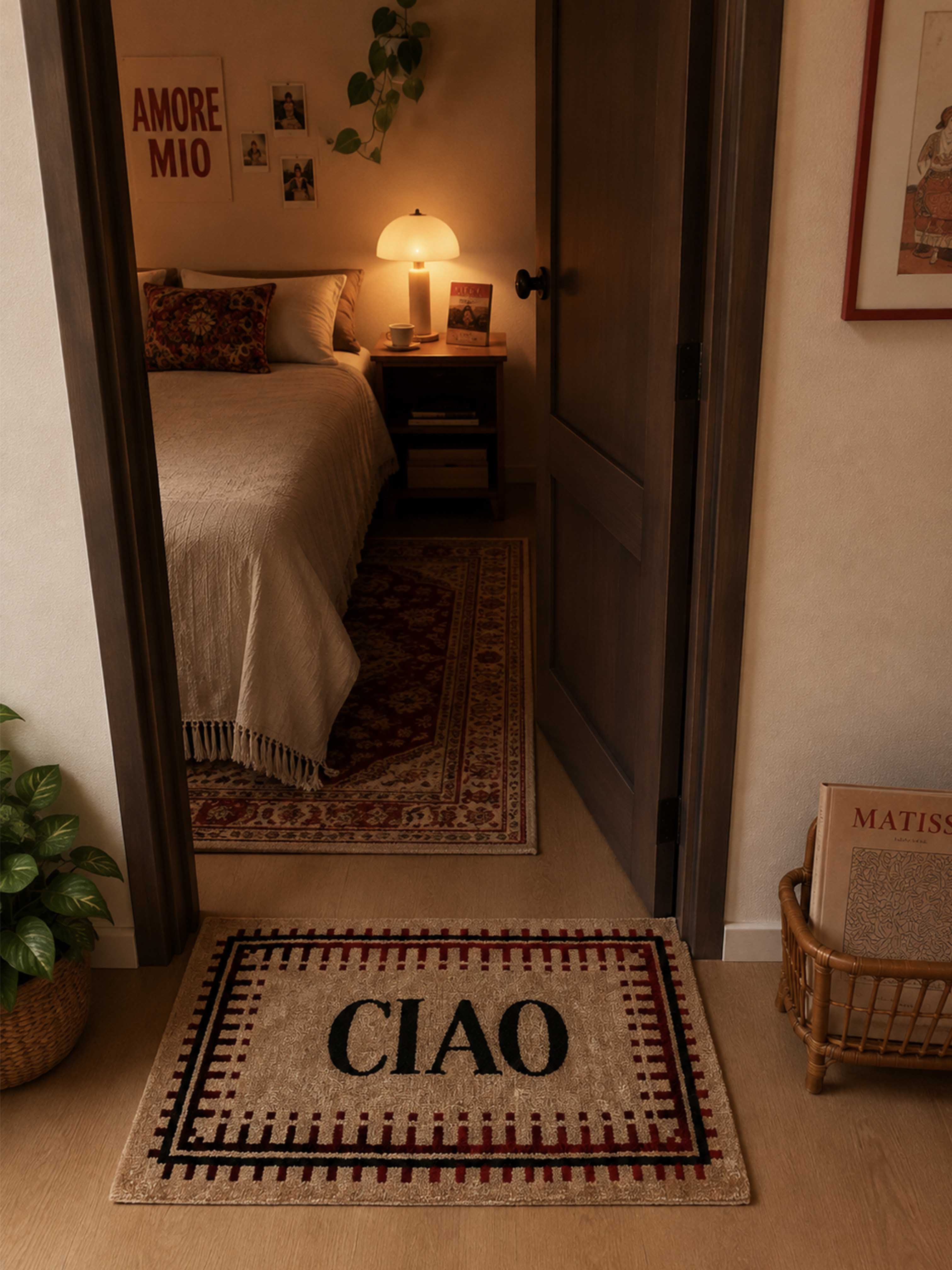 CIAO Door machine made rug