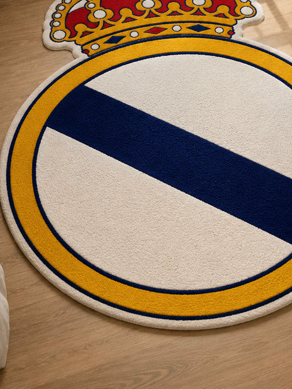 Madrid fan Art hand tufted  Rug