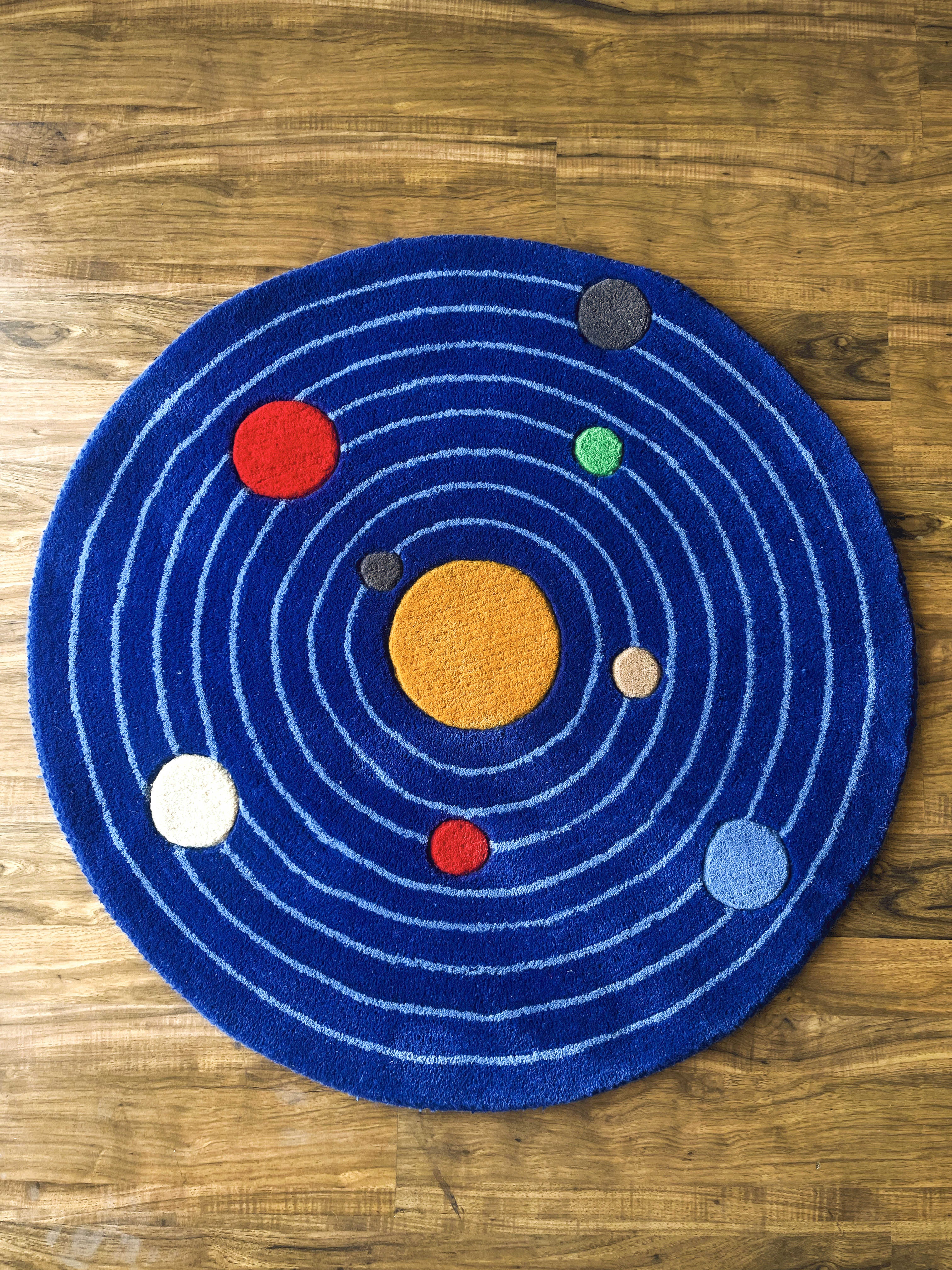 Solar System Hand Tufted Rug by The Drip Co.