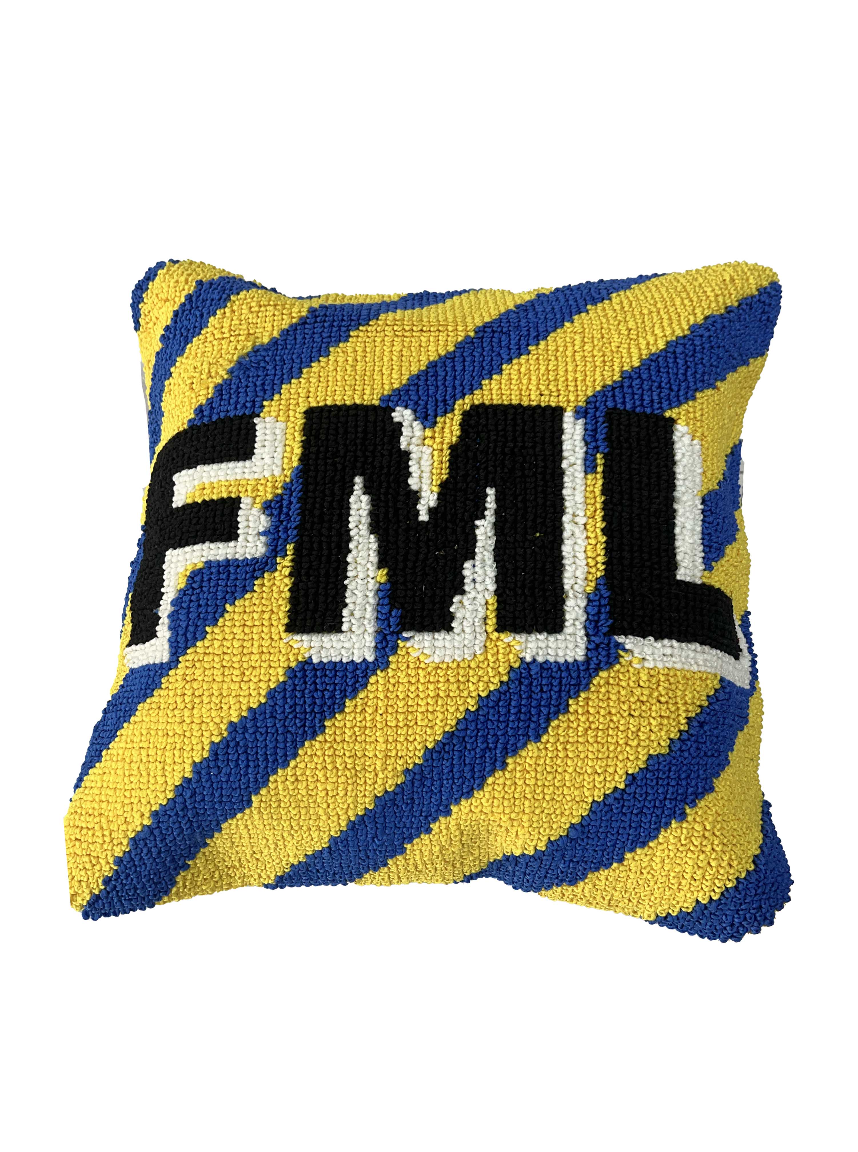 FML Text cushion cover