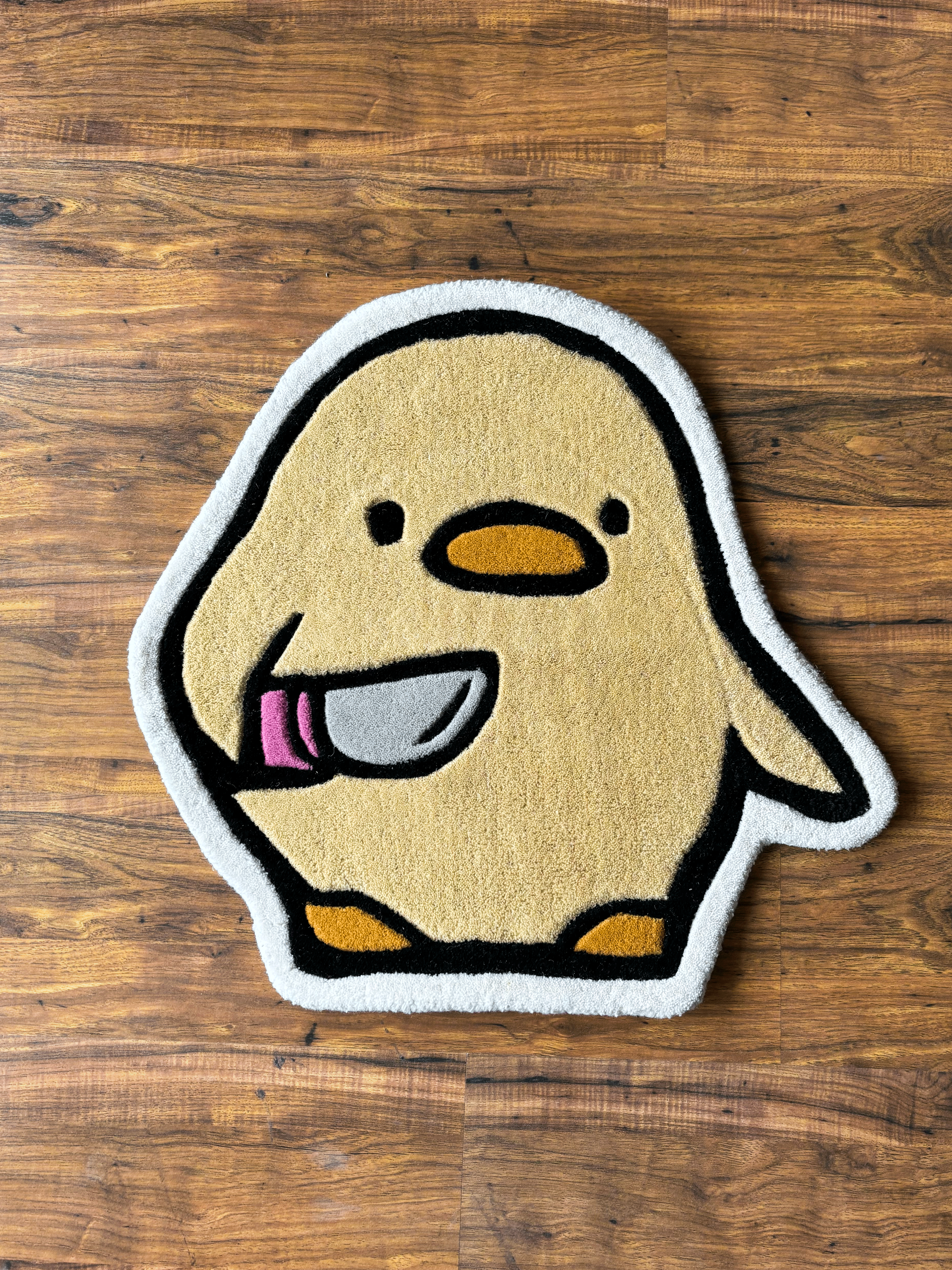 Cute Chicken Hand Tufted Rug