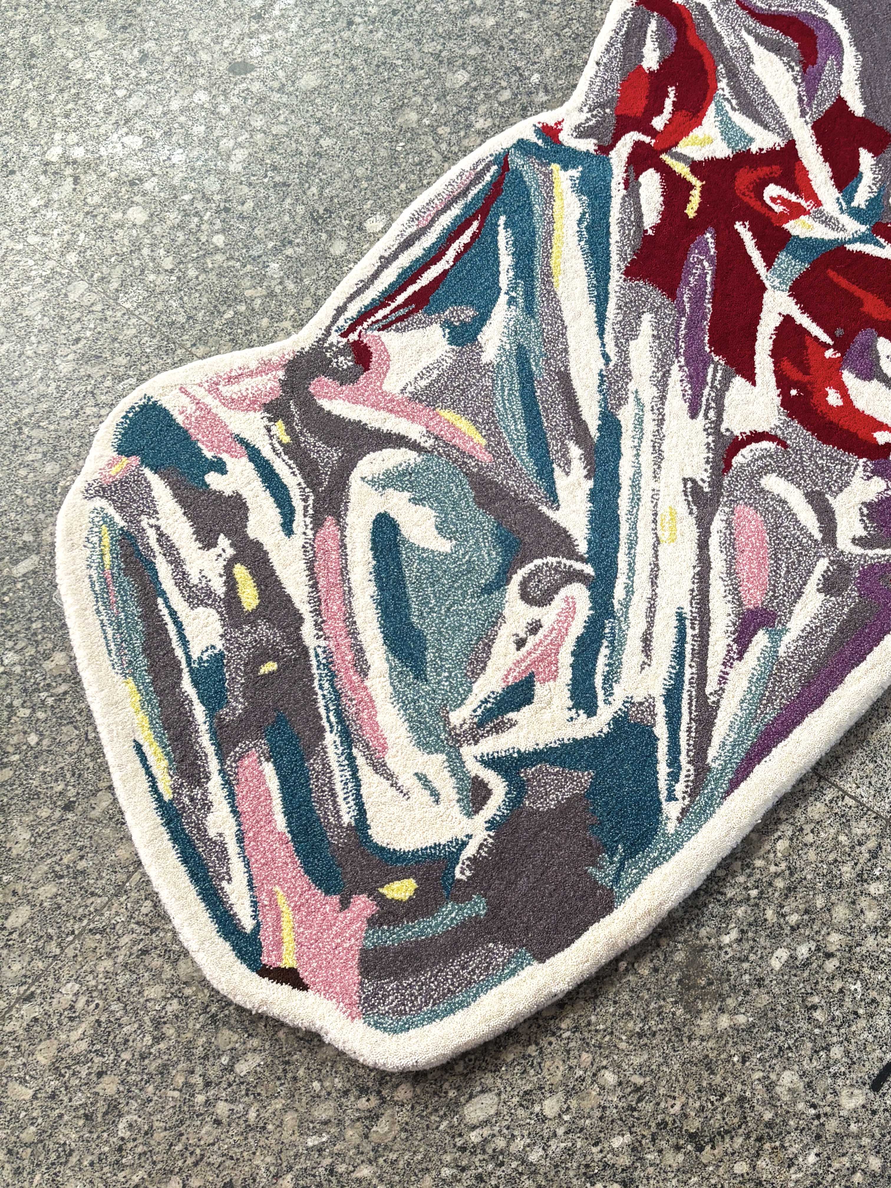 Crushed Can Hand Tufted Rug