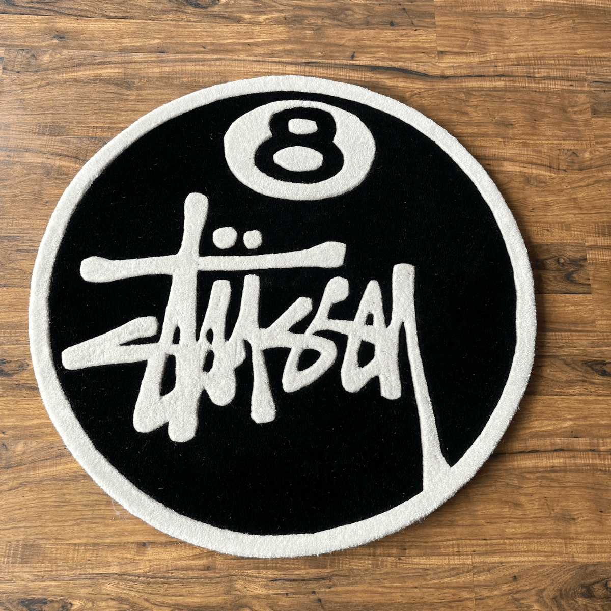 8 Ball Stussy Hand Tufted Rug by The Drip Co.