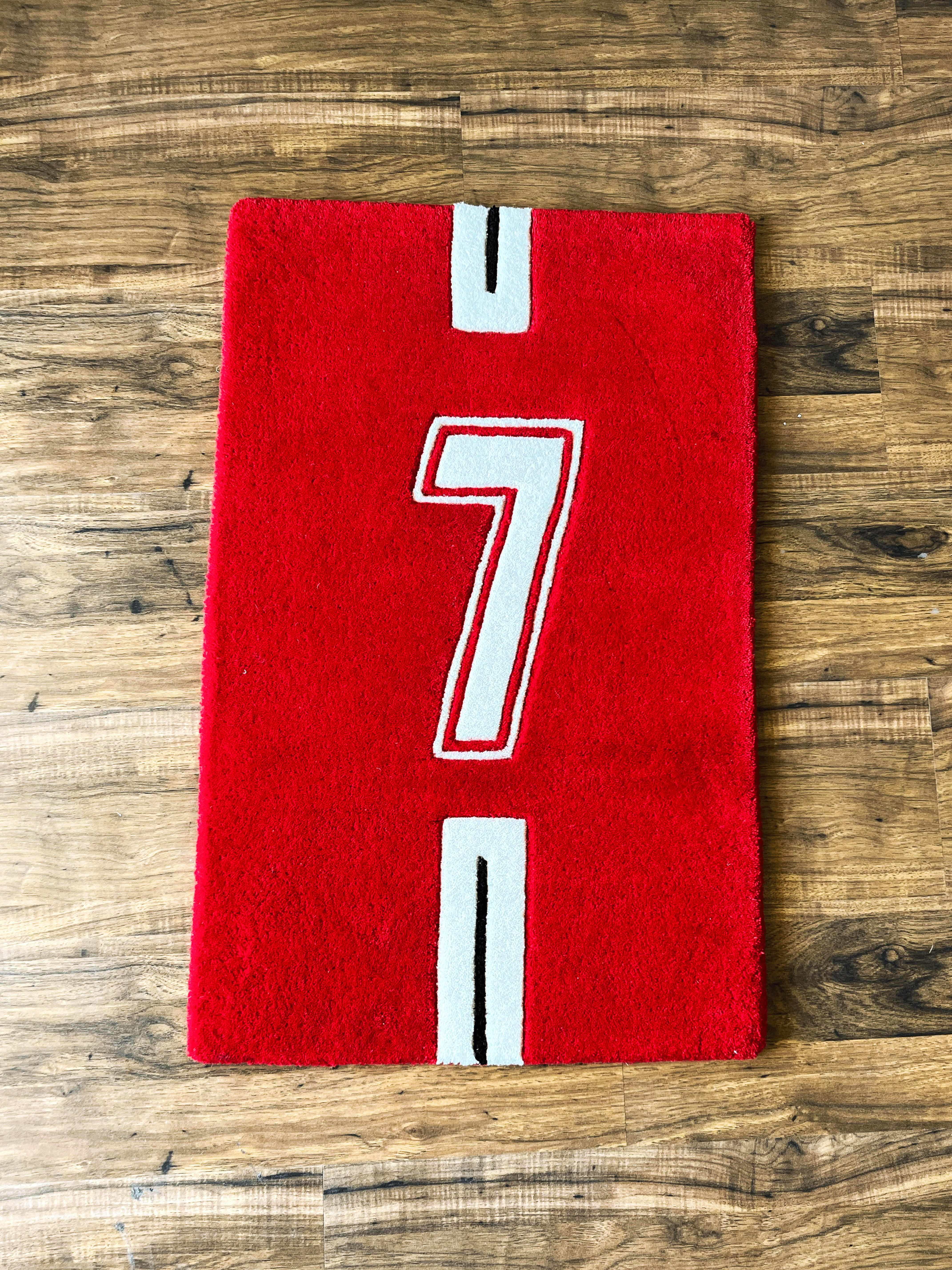 Cristiano Ronaldo Man U Jersey Rug