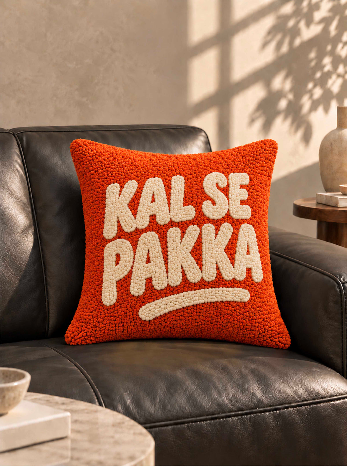 Kal se Pakka cushion cover