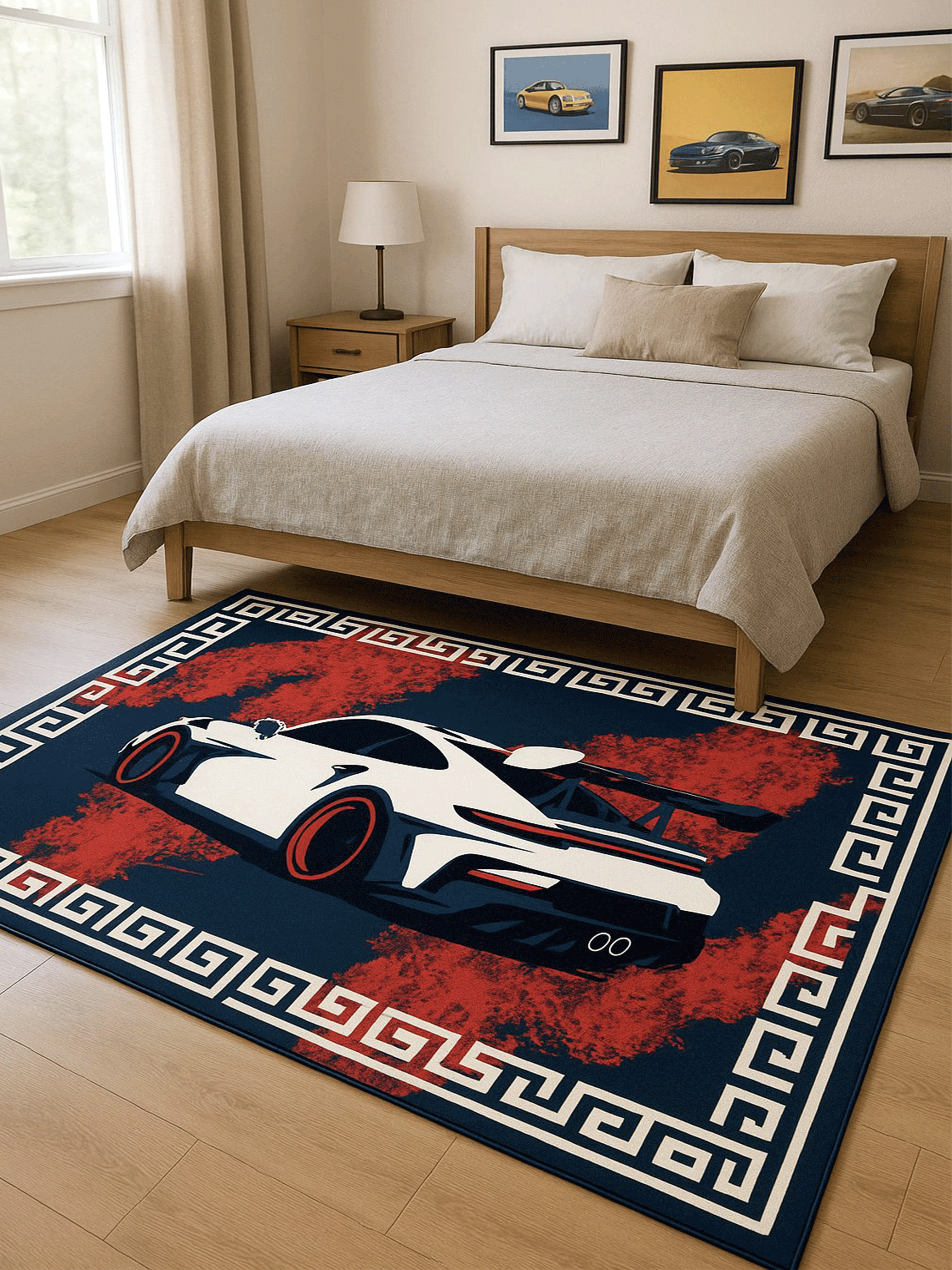 Car Machine Tufted Rug