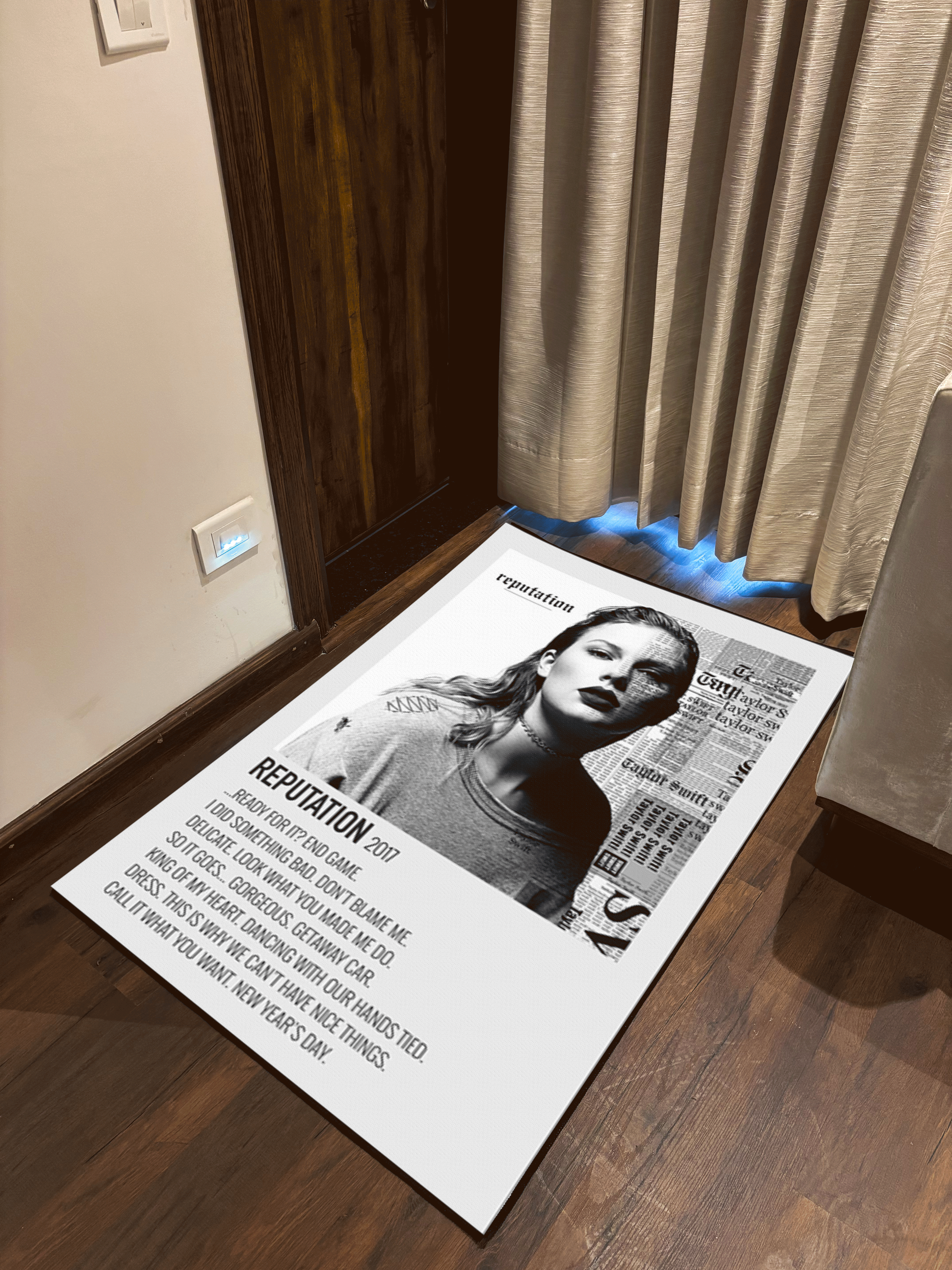 Music Album Rug
