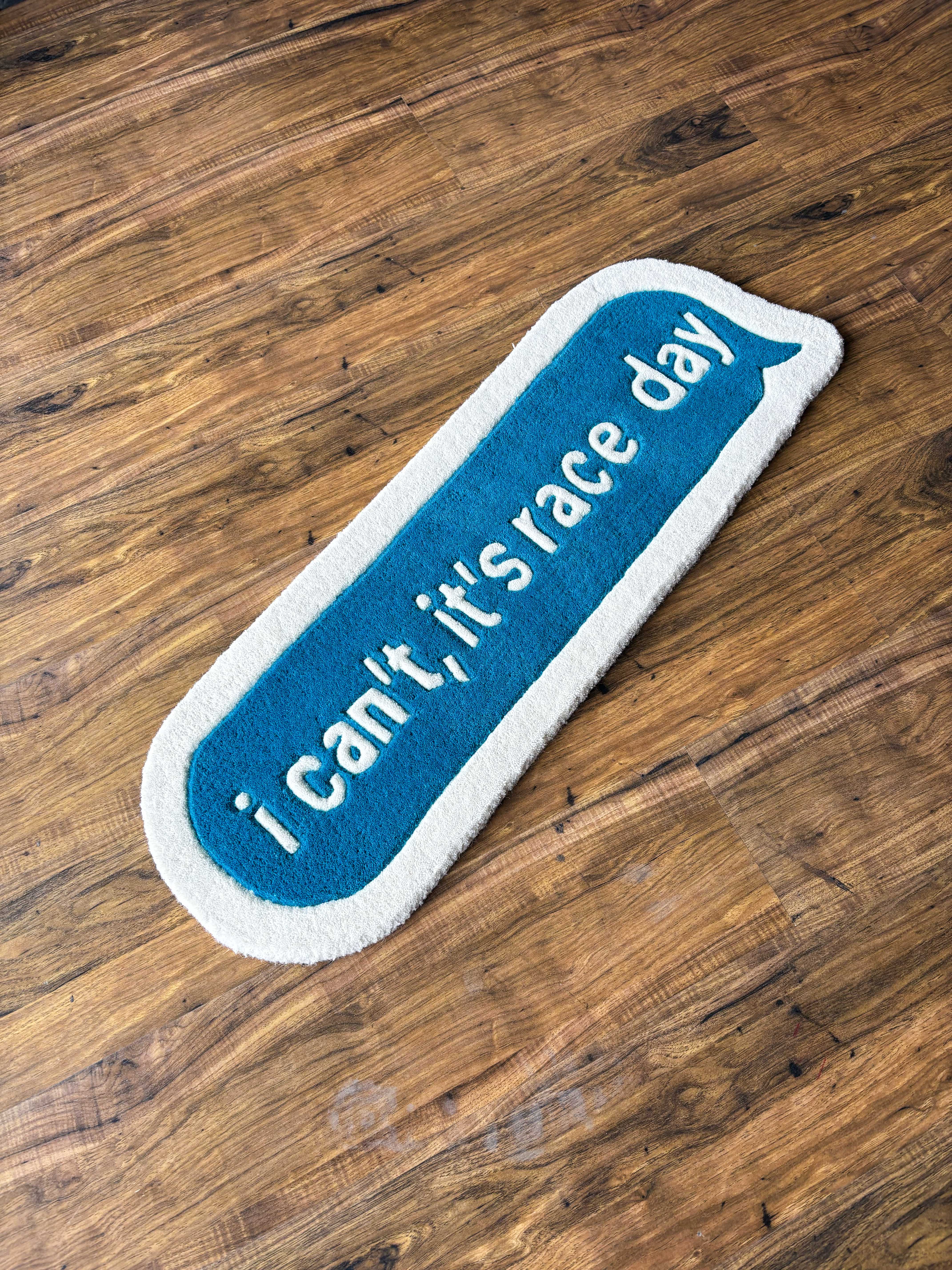 Its Race day F1 Hand tufted Rug