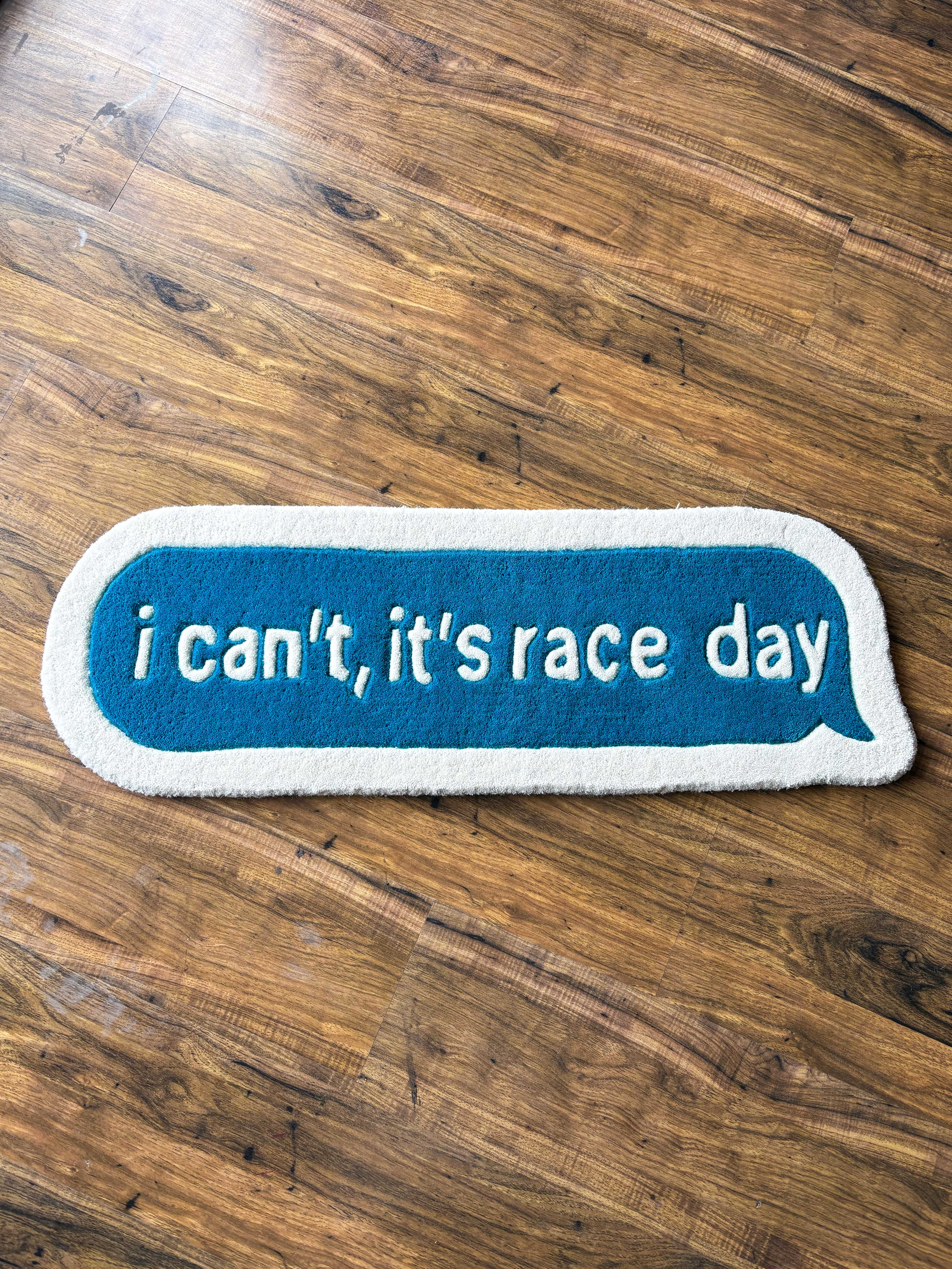Its Race day F1 Hand tufted Rug