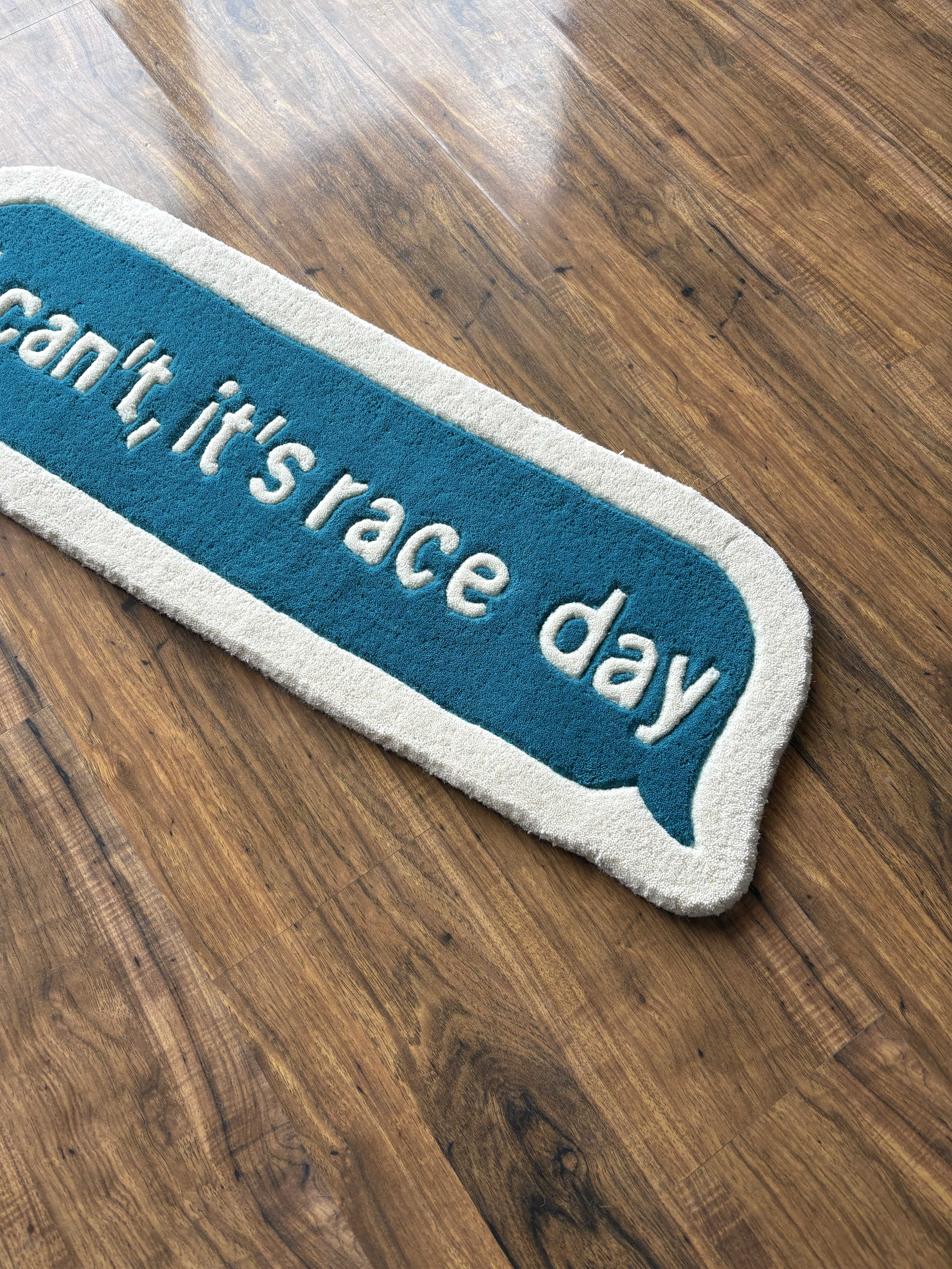 Its Race day F1 Hand tufted Rug