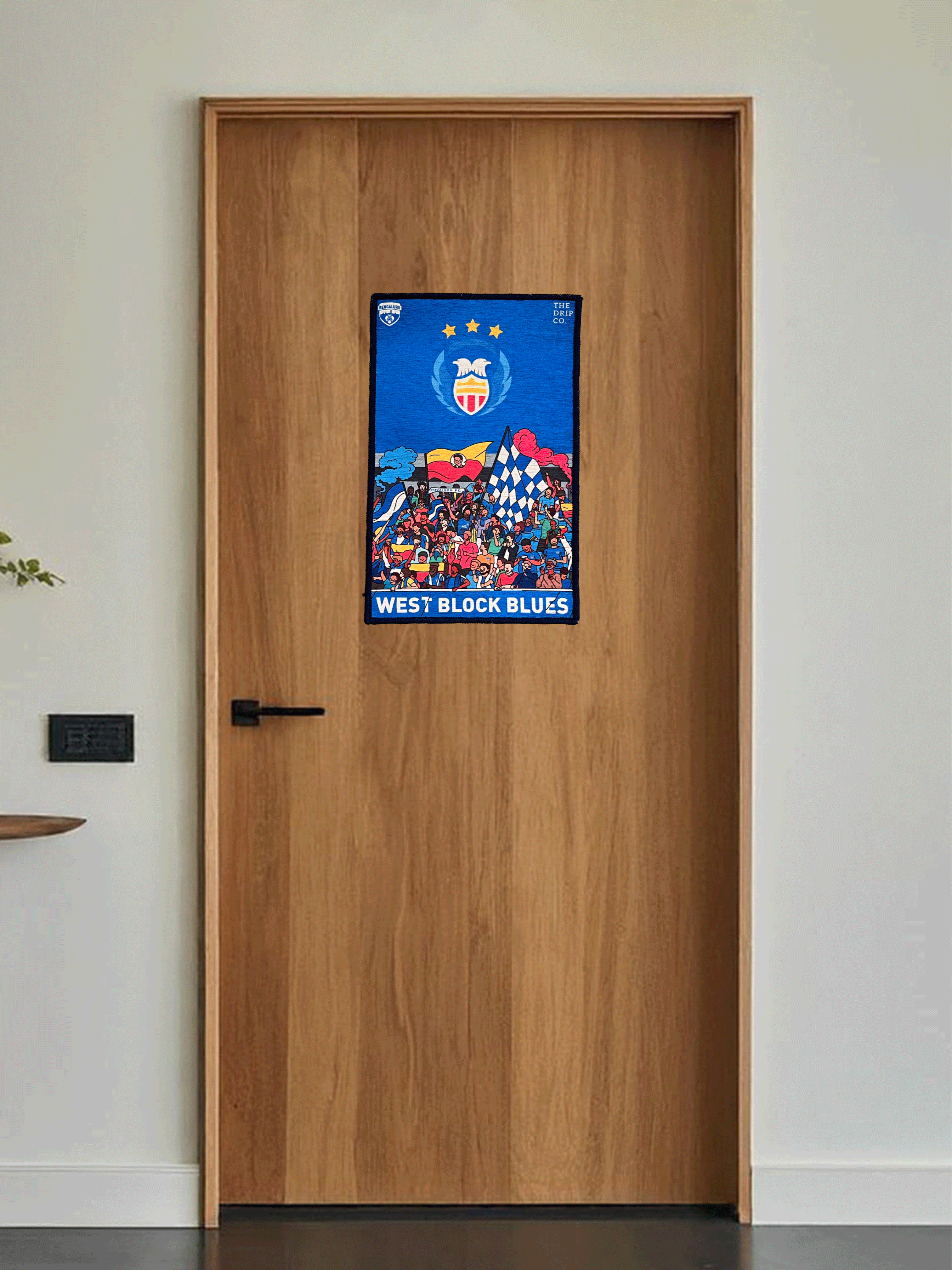 West Block Blues BFC official merchandise Printed Wall hanging Rug
